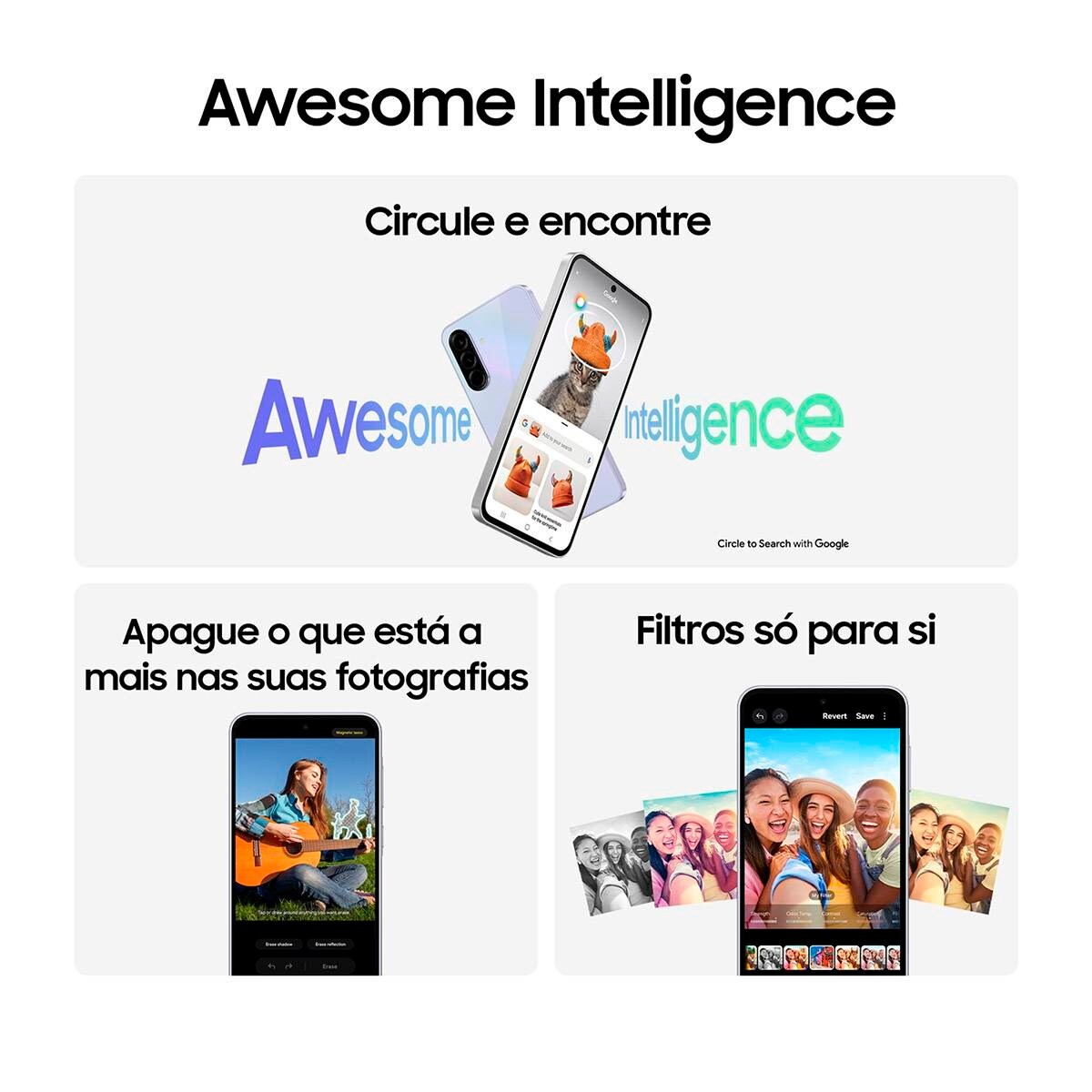 Smartphone Samsung Galaxy A26 5G 256GB + 8GB RAM, 6,7" Dual-SIM Preto-4