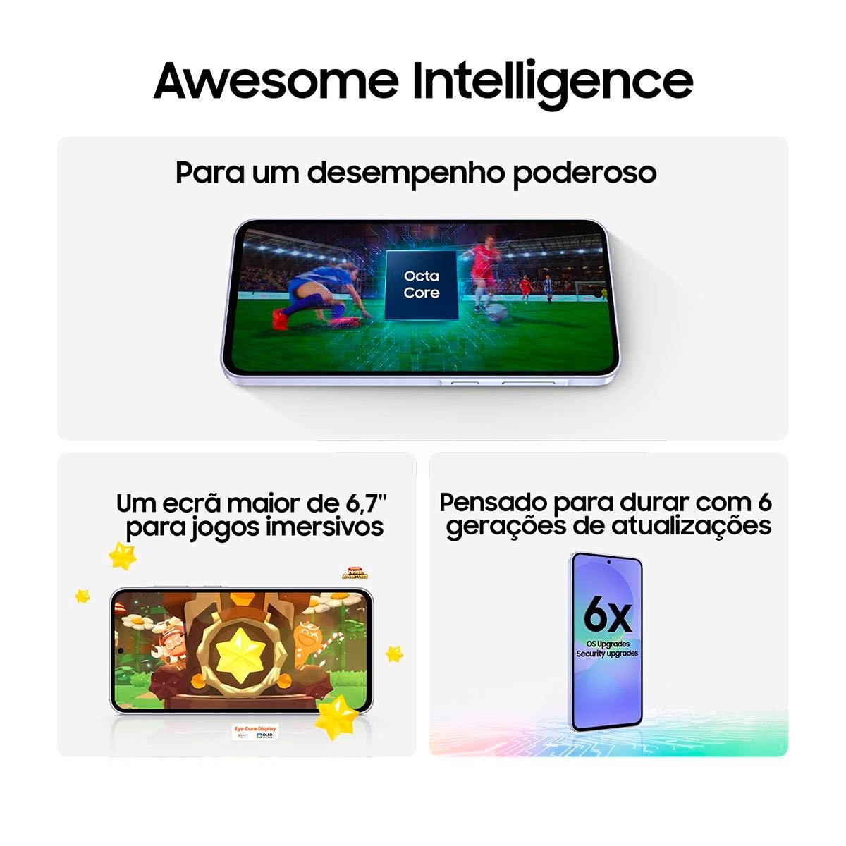 Smartphone Samsung Galaxy A36 5G 256GB + 8GB RAM, 6,7" Dual-SIM Preto-4