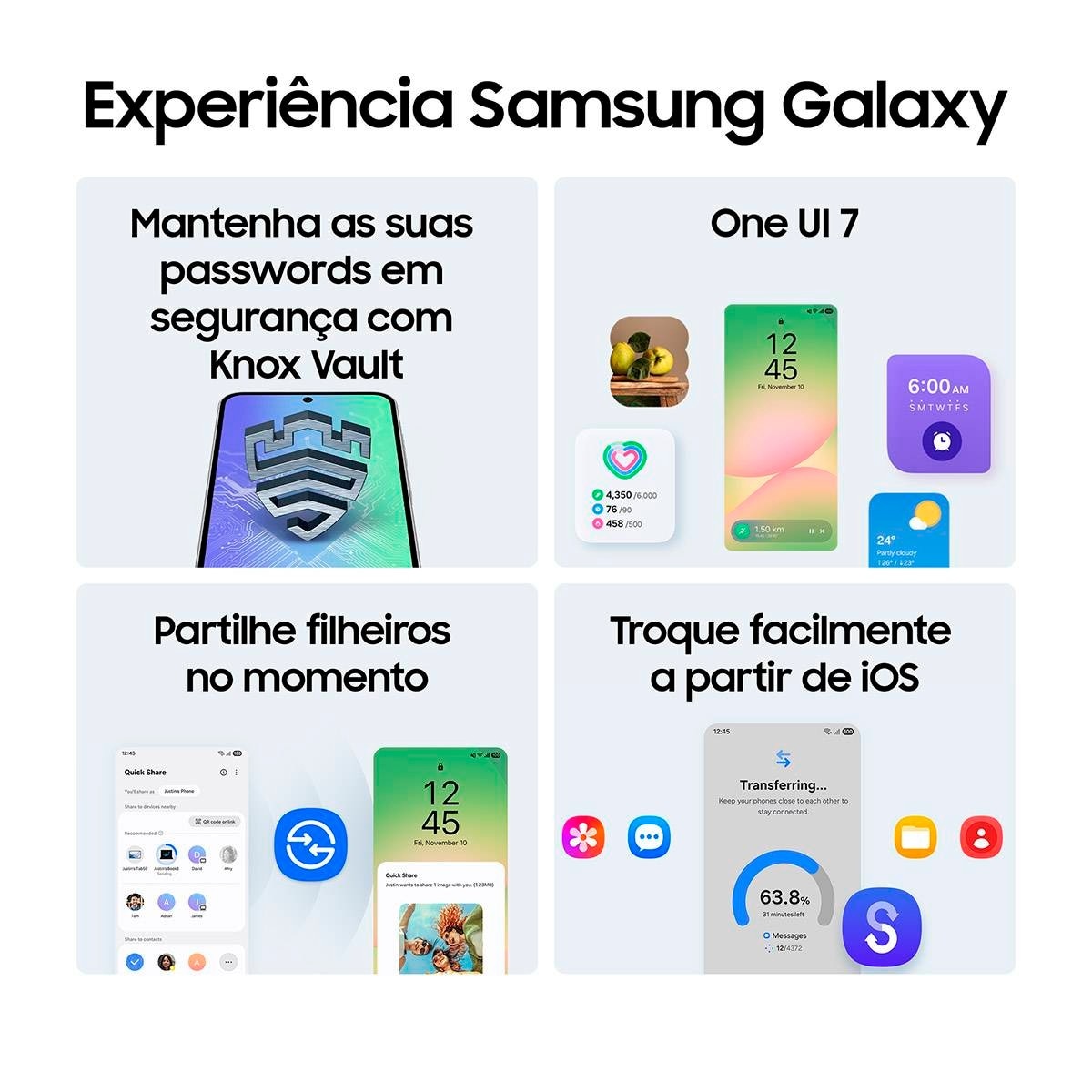 Smartphone Samsung Galaxy A56 5G 256GB + 8 GB RAM, 6,7" Dual-SIM Rosa-7