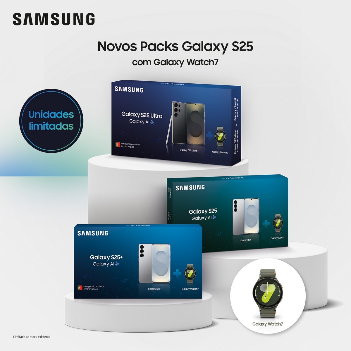 Bundle Smartphone Samsung Galaxy S25 Ultra 5G 512GB + 12GB RAM 6.9" - Preto Titânio e Smartwatch Galaxy Watch 7 44mm - Verde 4
