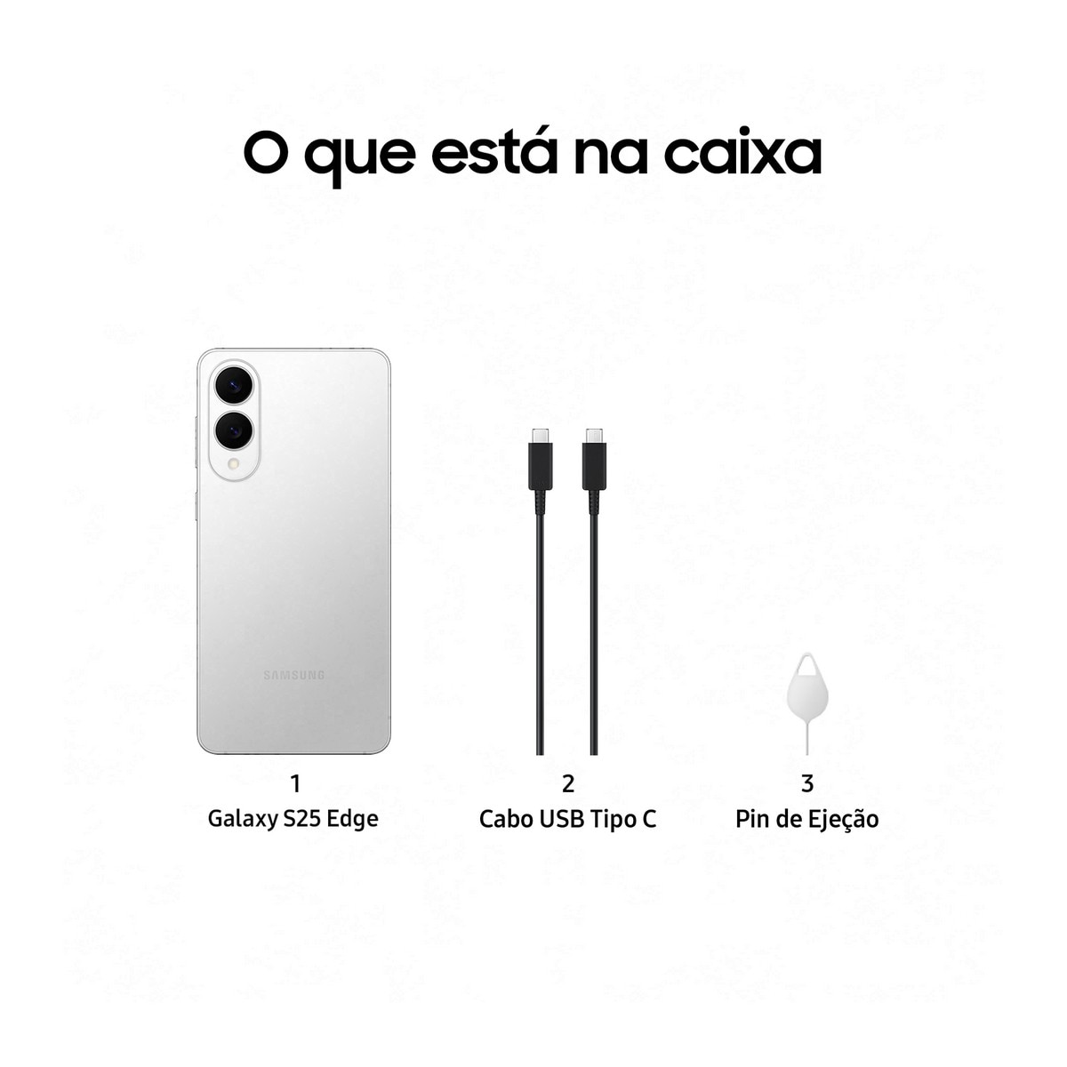 Smartphone Samsung Galaxy S25 Edge 5G 512GB + 12GB RAM, 6,7" Dual-SIM Prata-6