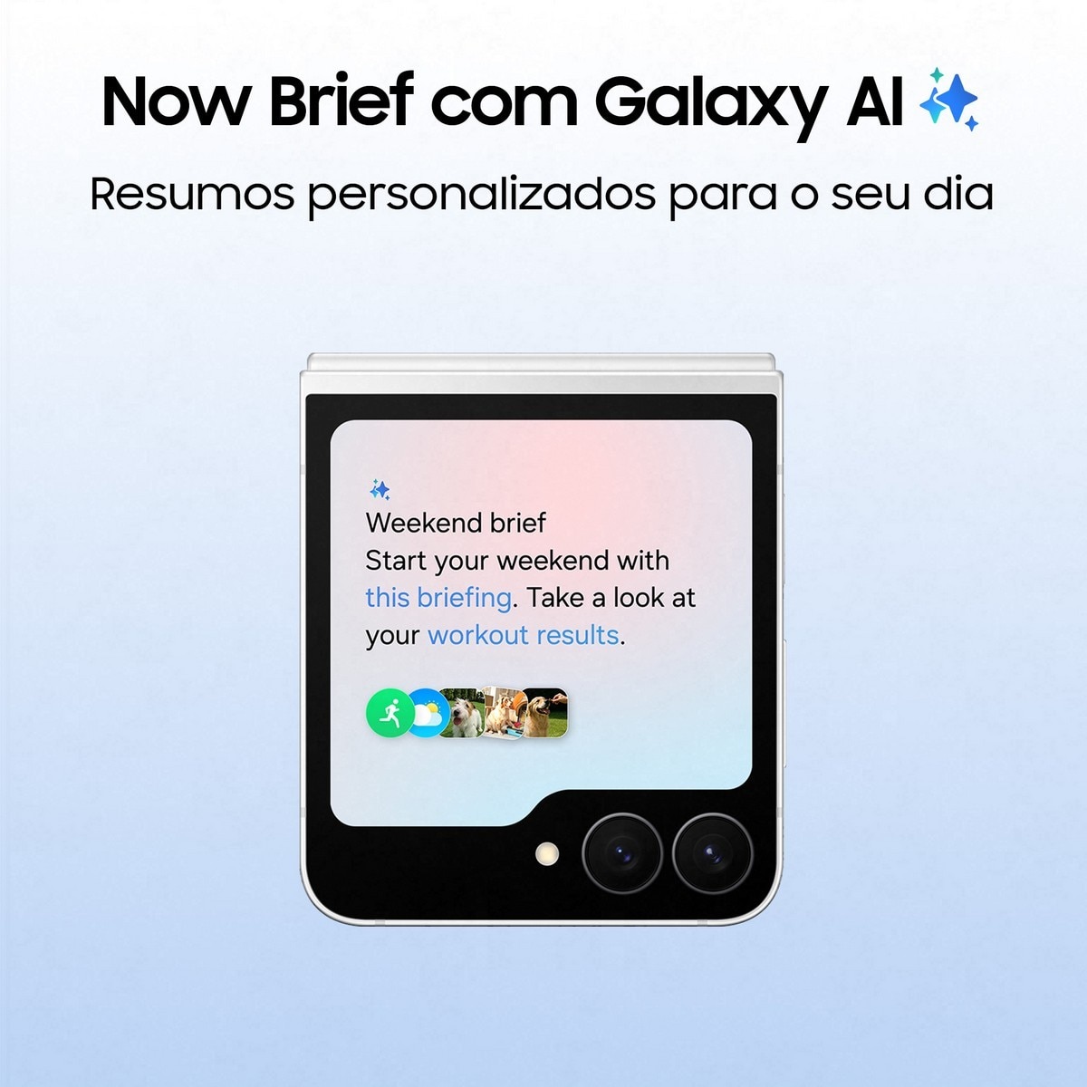 Smartphone Samsung Galaxy Z Flip7 FE 8GB + 256GB, 6,7" + 3,4" Dual-SIM Preto-3