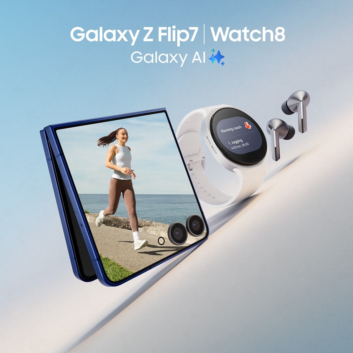Smartphone Samsung Galaxy Z Flip7 256GB + 12GB RAM, 6,9" + 4,1" Dual-SIM Preto-6