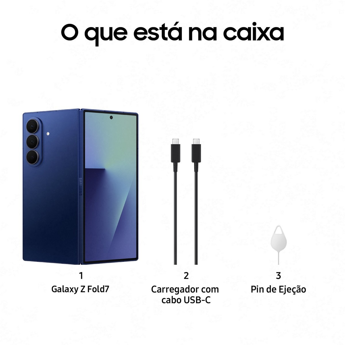 Smartphone Samsung Galaxy Z Fold 7 12GB + 256GB, 8" + 6,5" Dual-SIM Azul Intenso-8