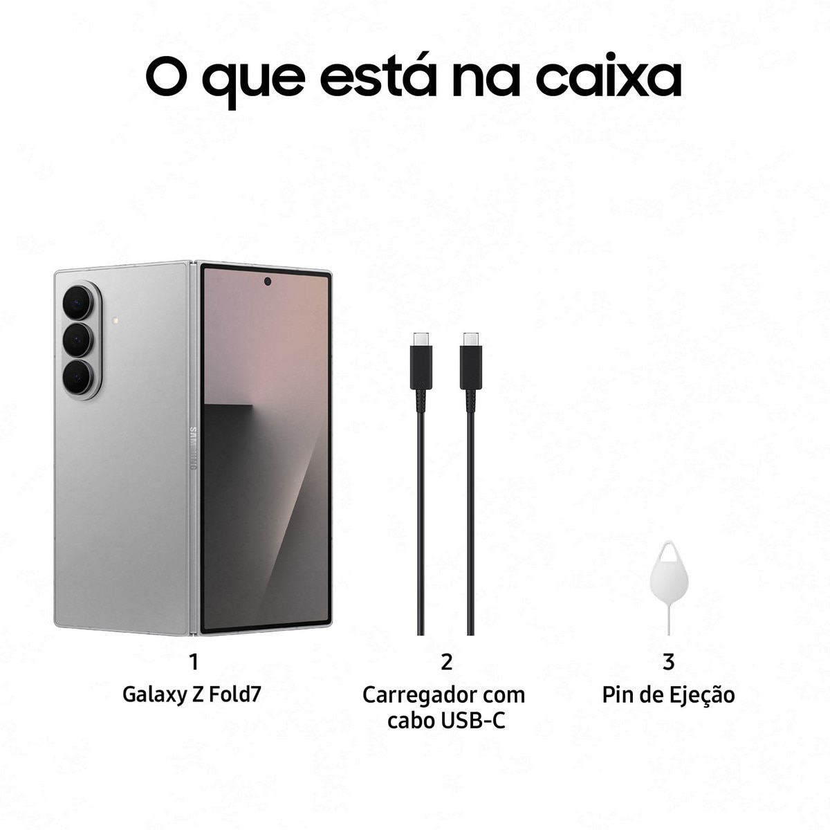 Smartphone Samsung Galaxy Z Fold 7 12GB + 256GB, 8" + 6,5" Dual-SIM Prata-8