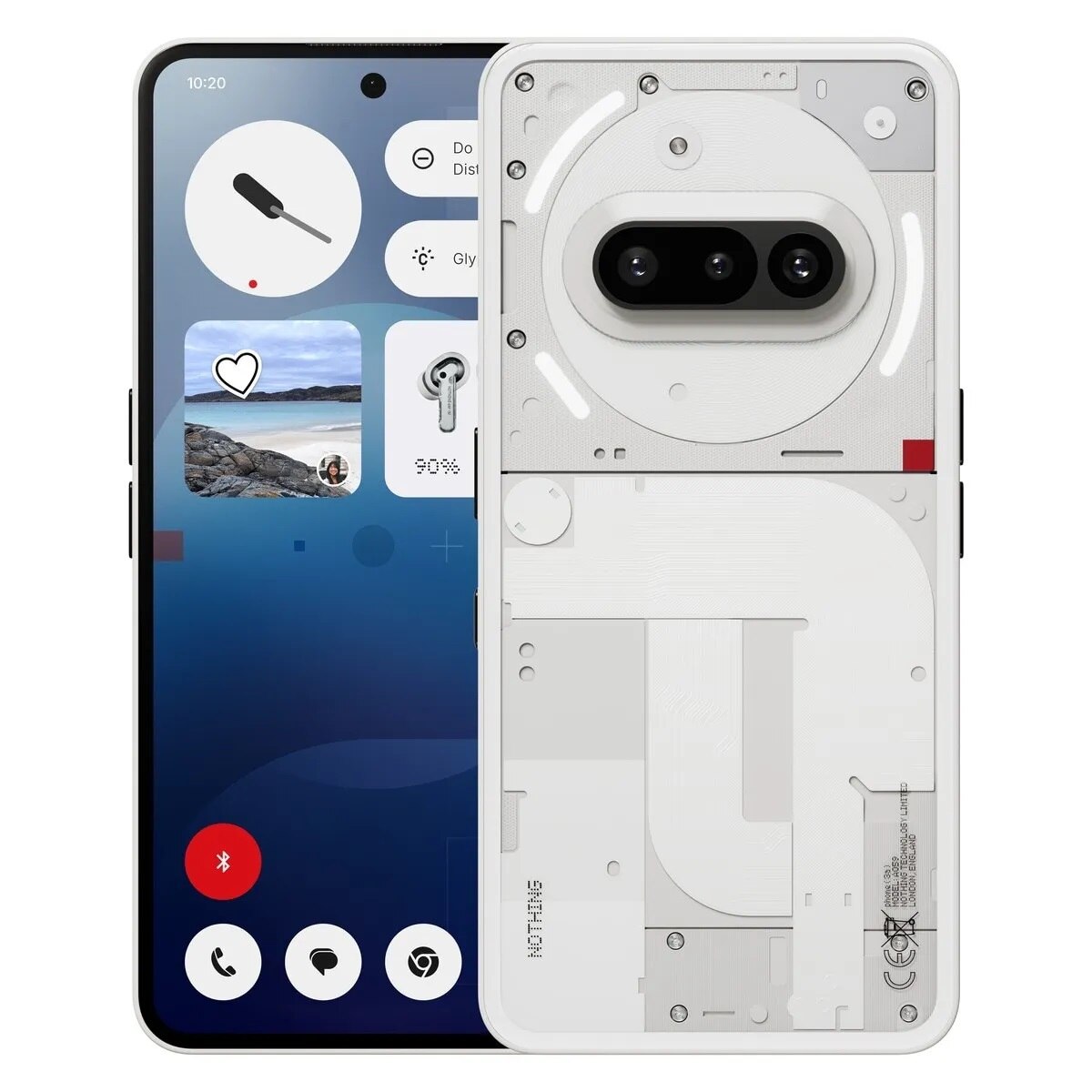 Smartphone Nothing Phone (3a) 5G, 128GB + 8GB RAM, 6.77" Branco-10