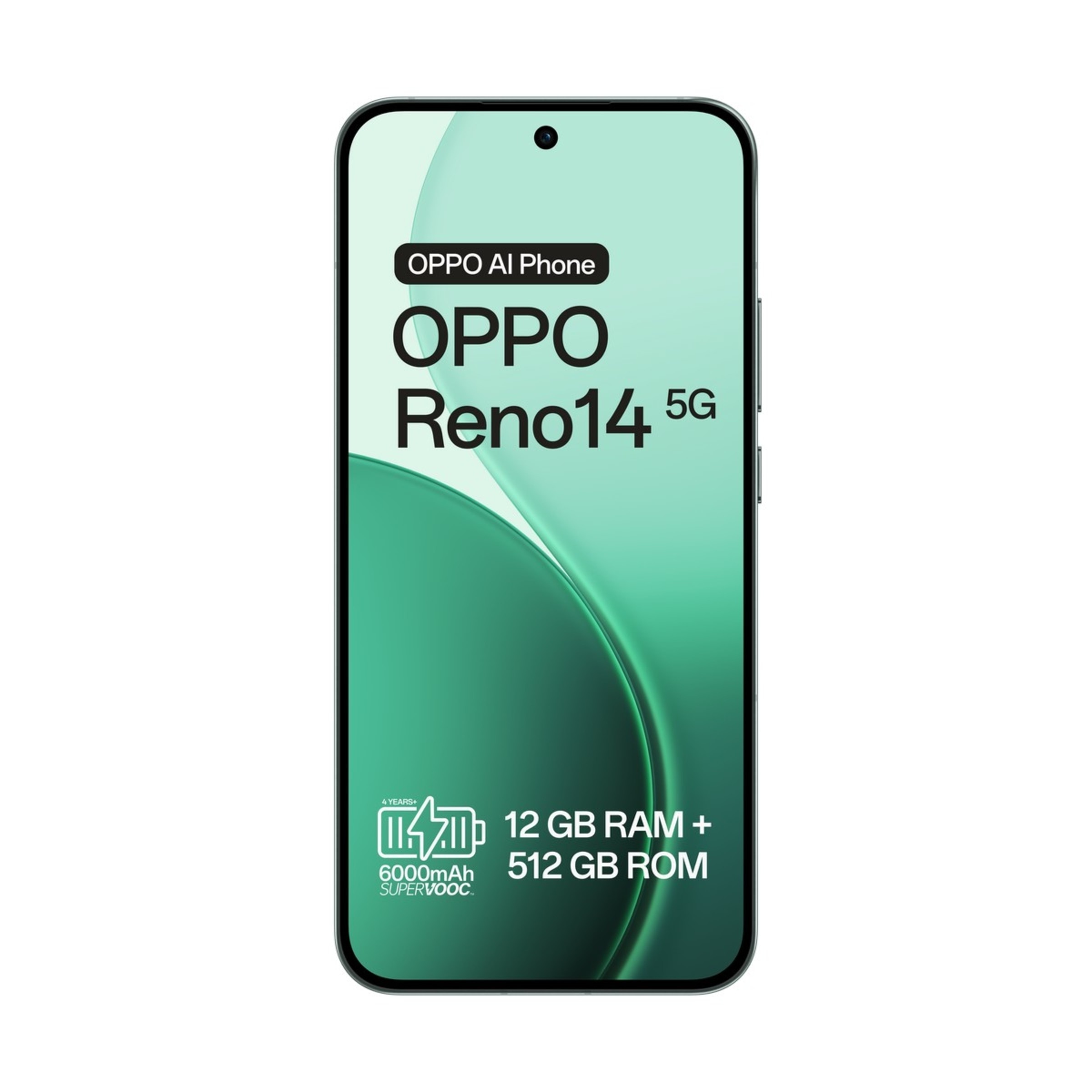 Smartphone Oppo Reno14 5G 512GB, 12GB, 6,59" Verde-1