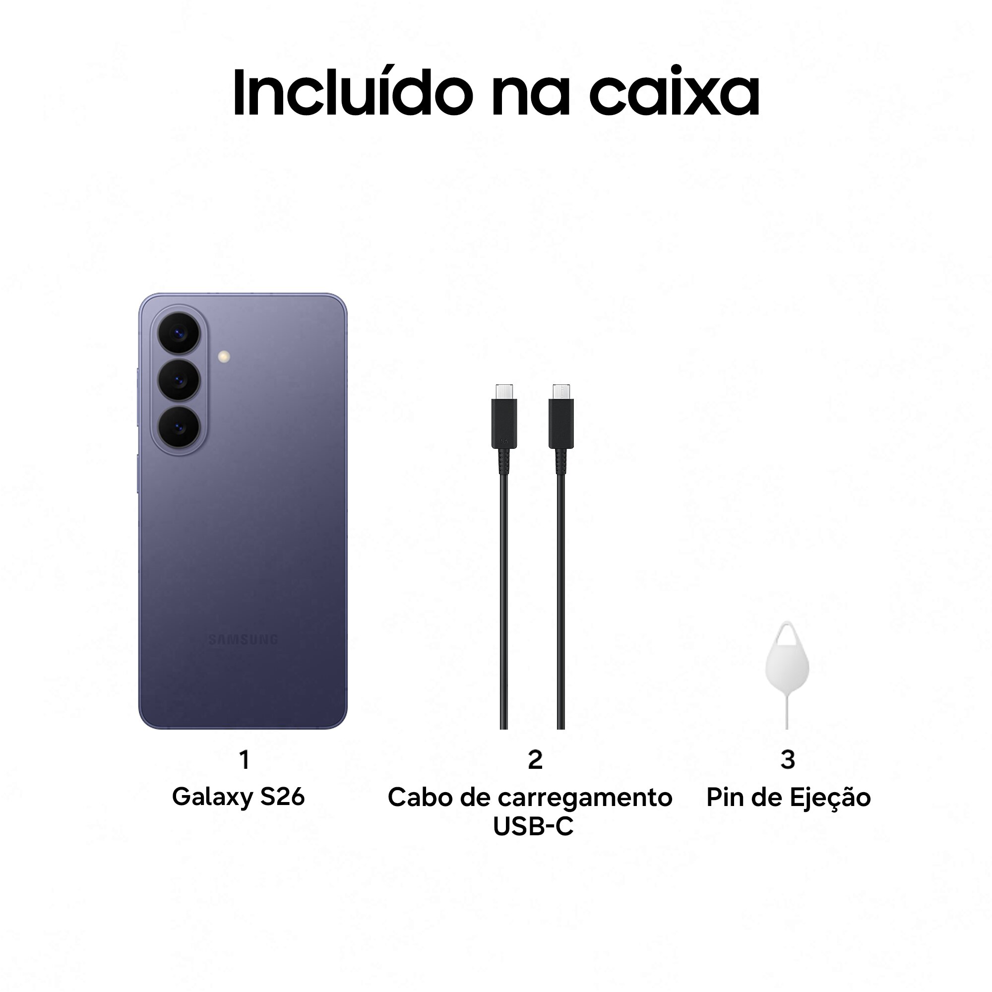 Smartphone Samsung Galaxy S26 12GB + 512GB 6,3" Violeta-Cobalto-7