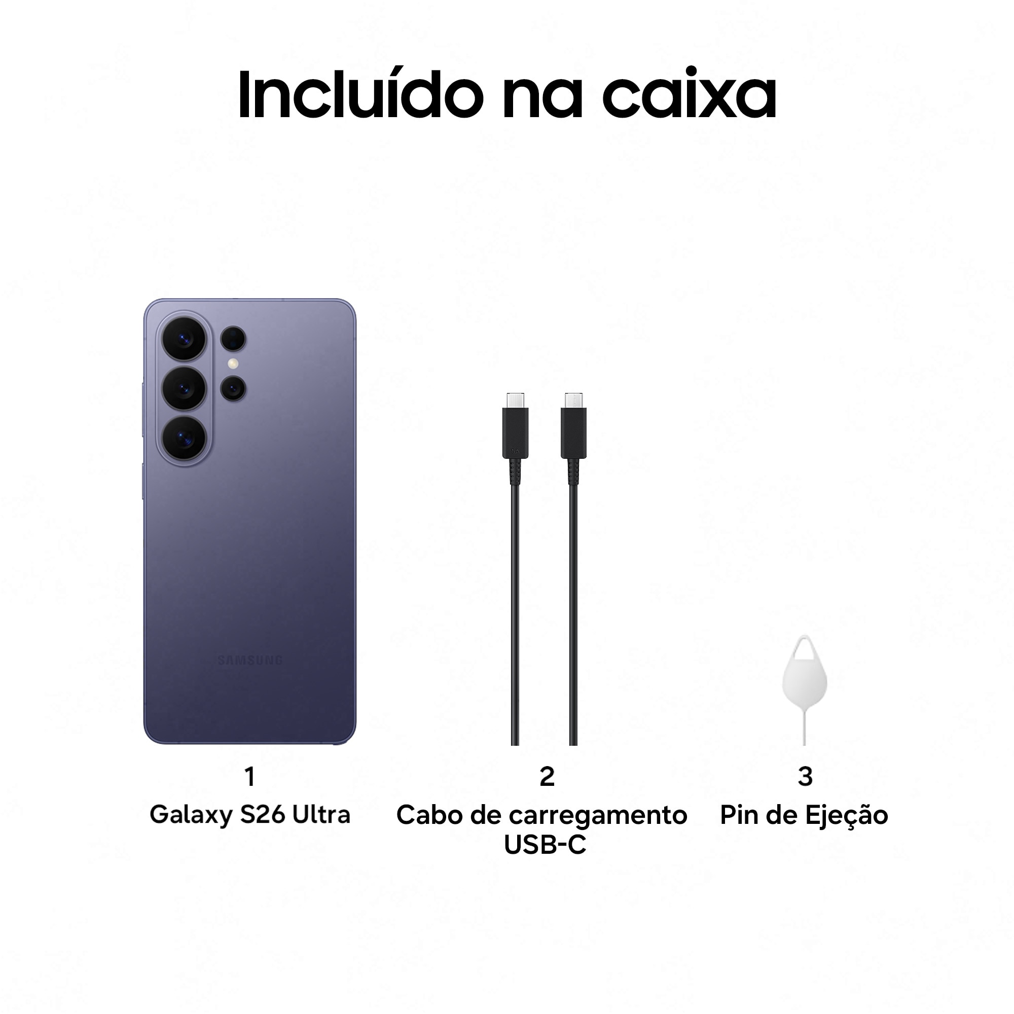 Smartphone Samsung Galaxy S26 Ultra 12GB + 512GB 6,9" Violeta-Cobalto-8