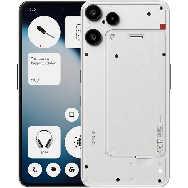 Imagem 0 de Smartphone Nothing Phone (3a) Lite 5G 8 GB 128 GB 6,77" 50+8+2 MP - Branco