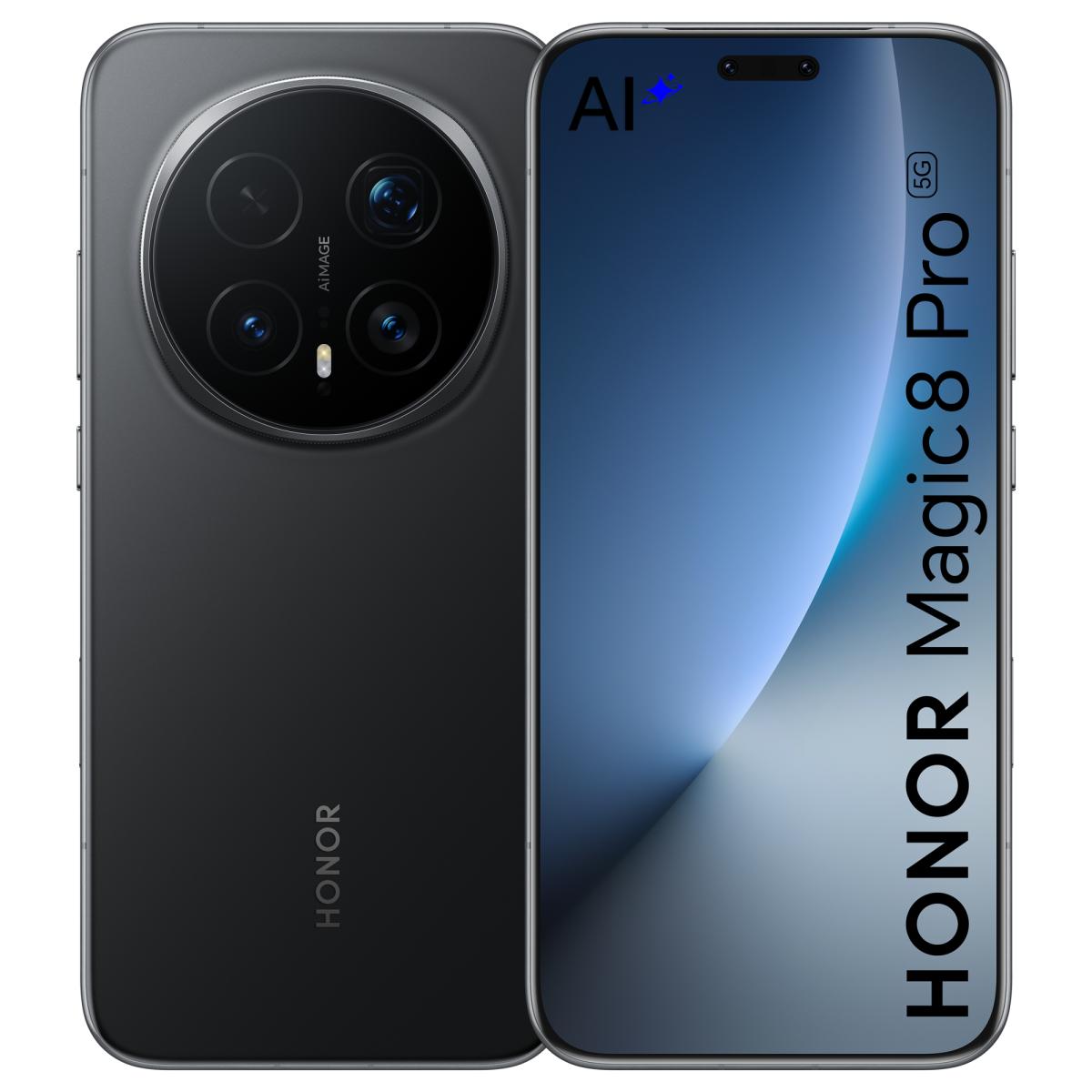 Bundle Smartphone Honor Magic 8 Pro 12 GB + 512 GB + Tablet Honor Pad X9a + Auriculares + Carregador Preto-2