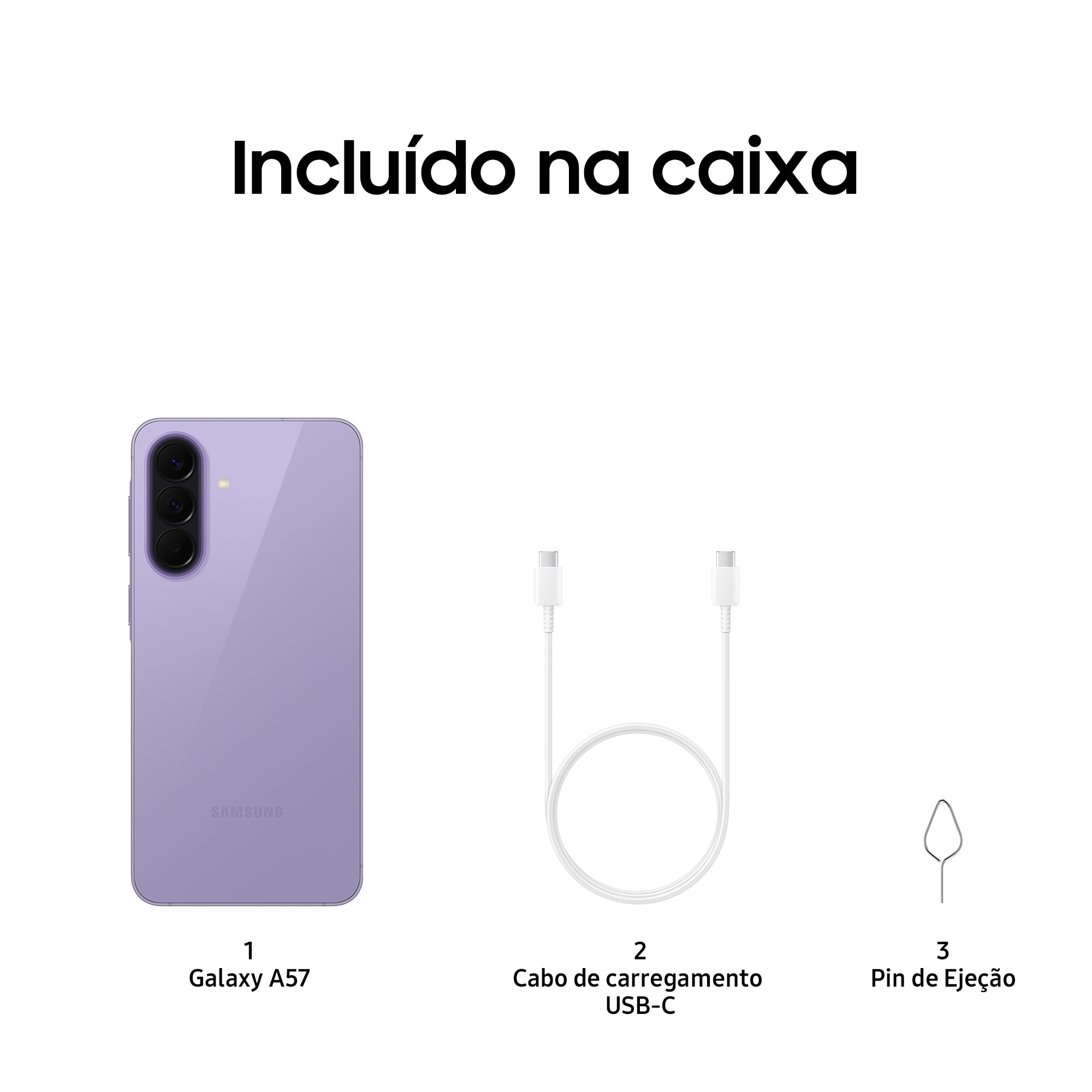 Smartphone Samsung Galaxy A57 5G Lilás-7