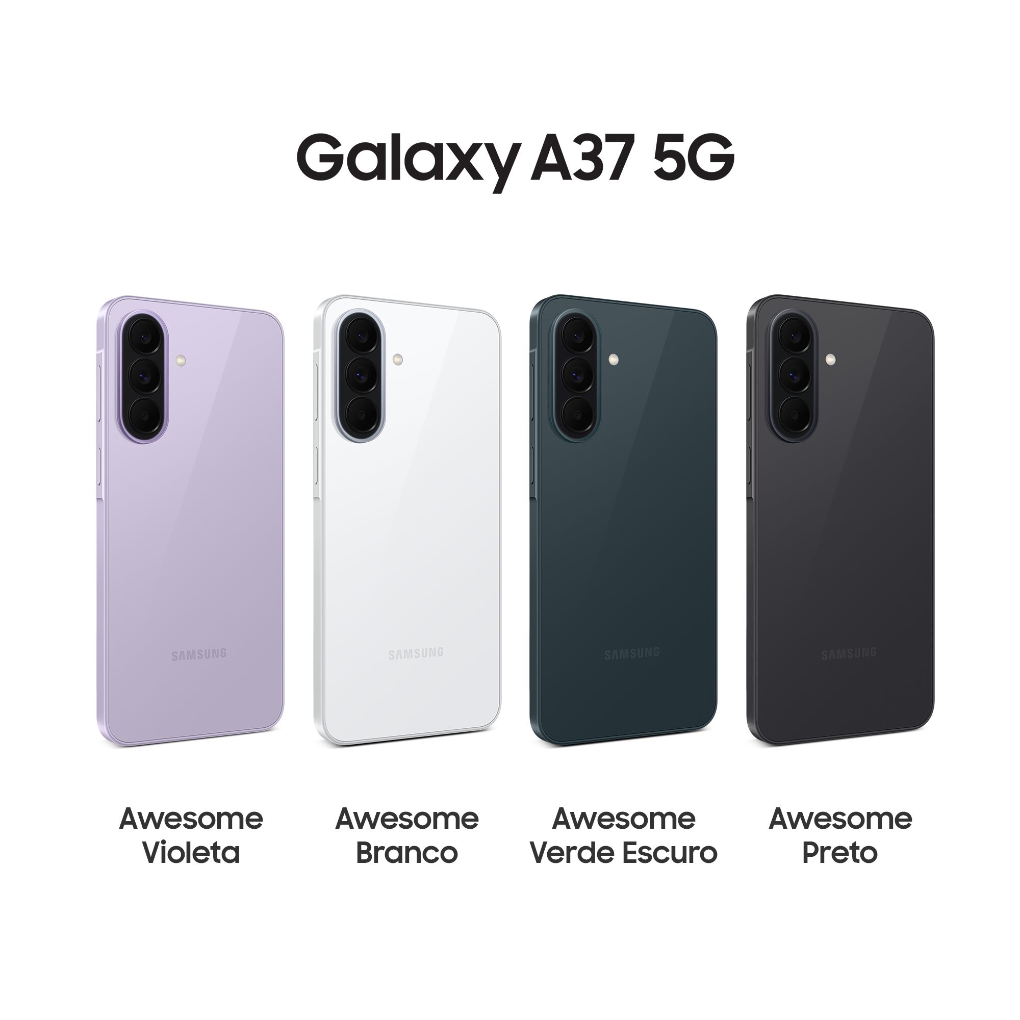 Smartphones Samsung Galaxy A37 6GB + 128GB Verde-escuro-2