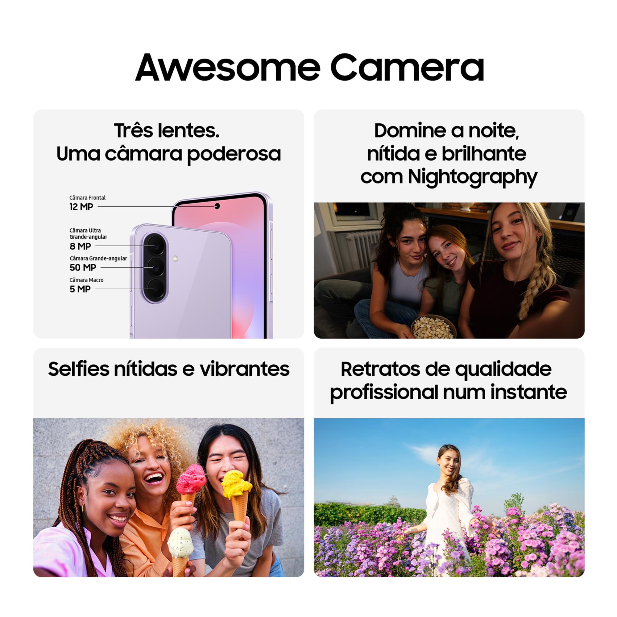Smartphones Samsung Galaxy A37 6GB + 128GB Verde-escuro-5