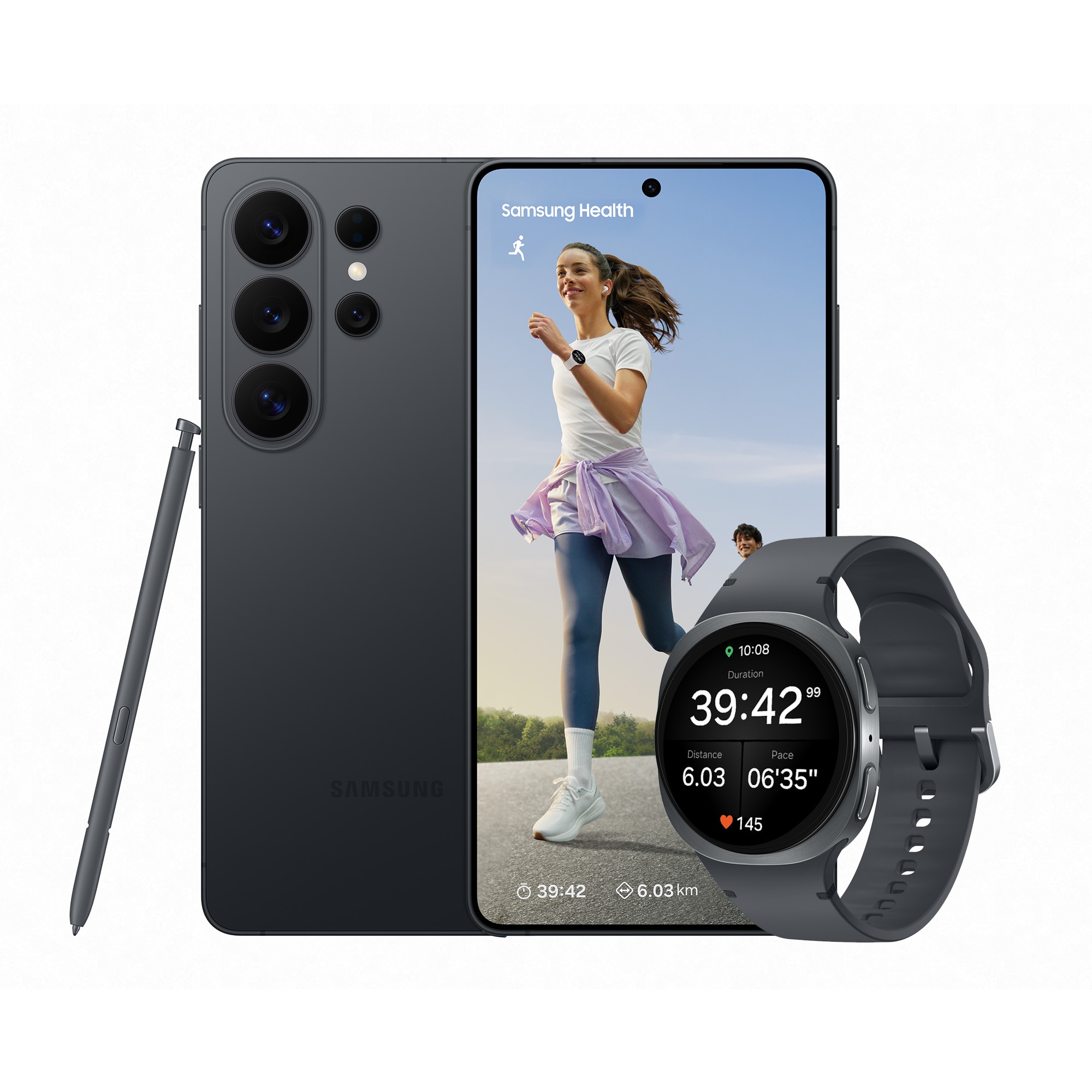 Bundle Samsung Smartphone Galaxy S26 Ultra 12GB + 512GB 6,9" e Smartwatch Galaxy Watch8 44mm Bluetooth 2