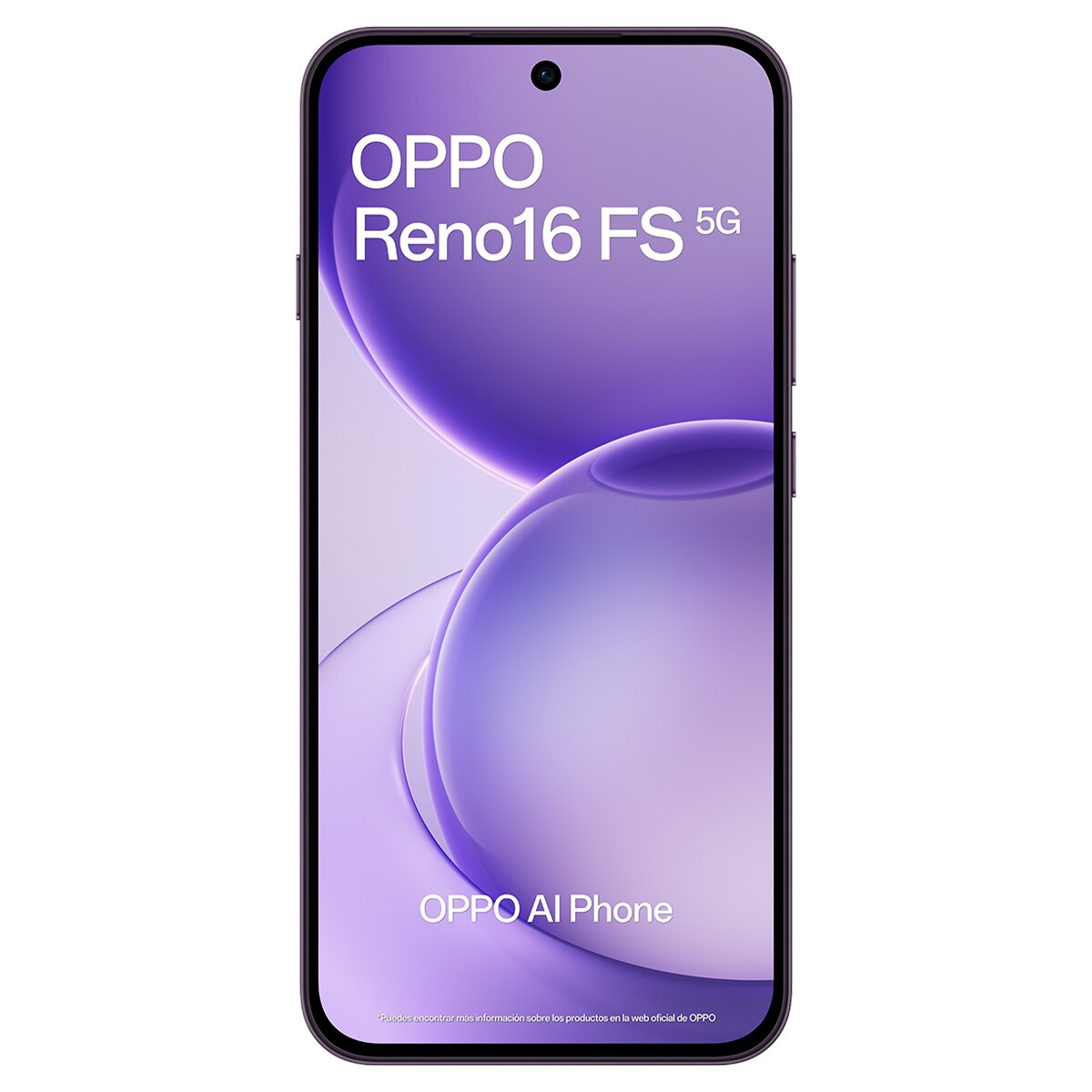 Smartphone Oppo Reno 16FS 5G Preto / Violeta-2