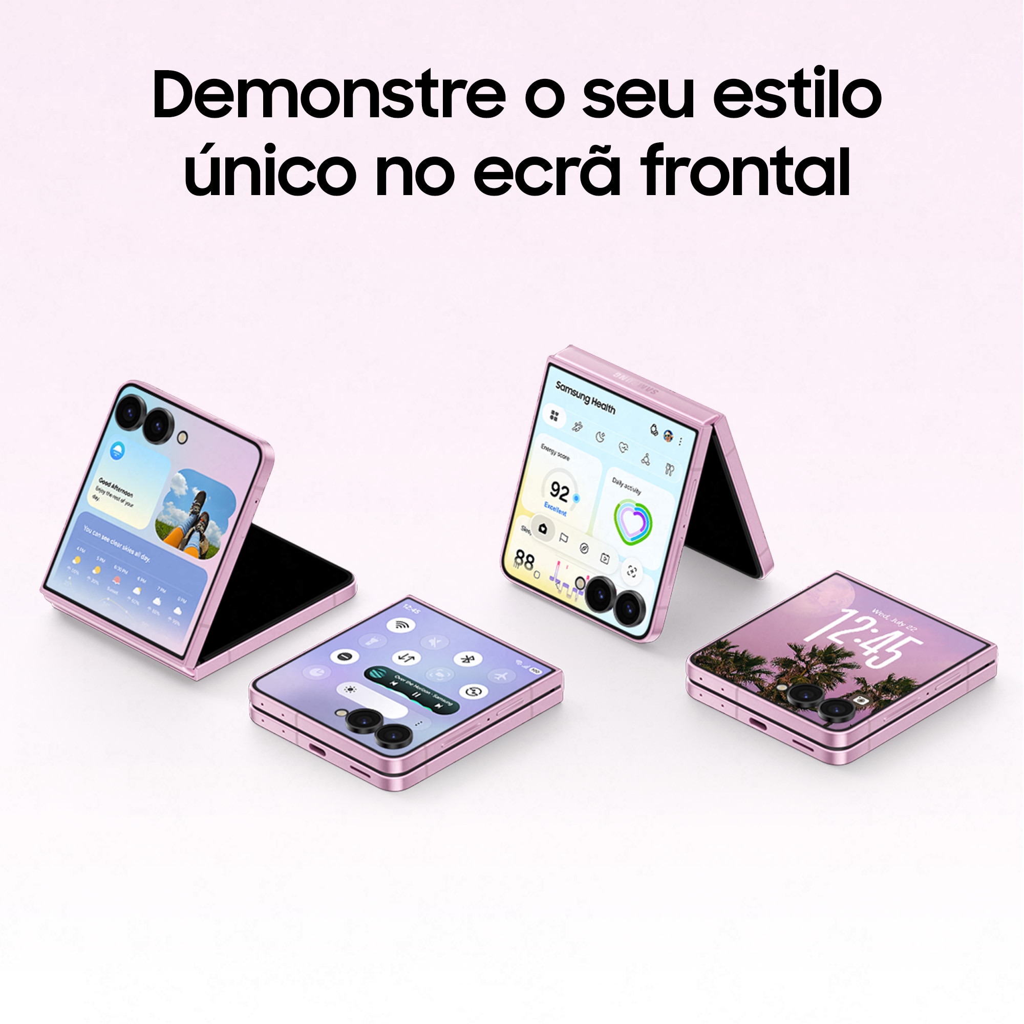 Smartphone Samsung Galaxy Flip 8 12GB+256GB Rosa-4