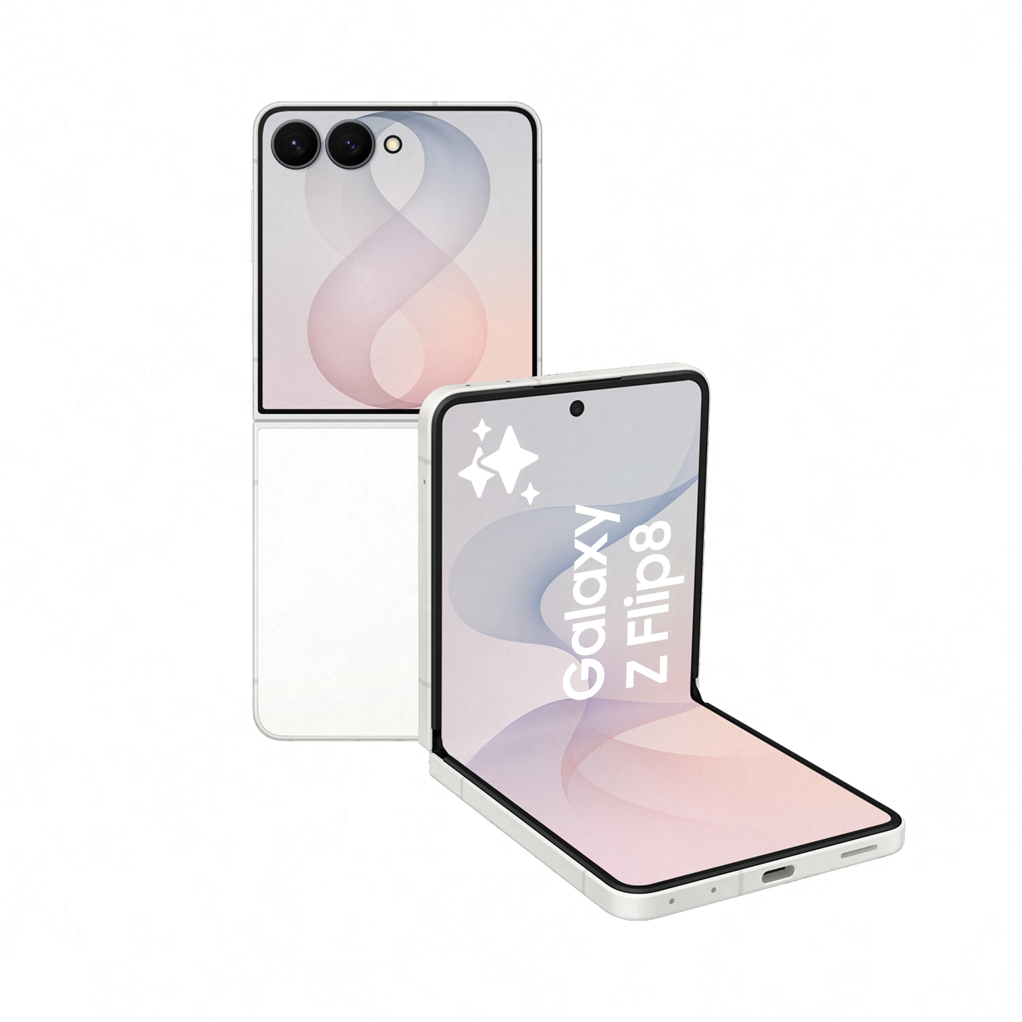 Smartphone Samsung Galaxy Flip8 Creme-1
