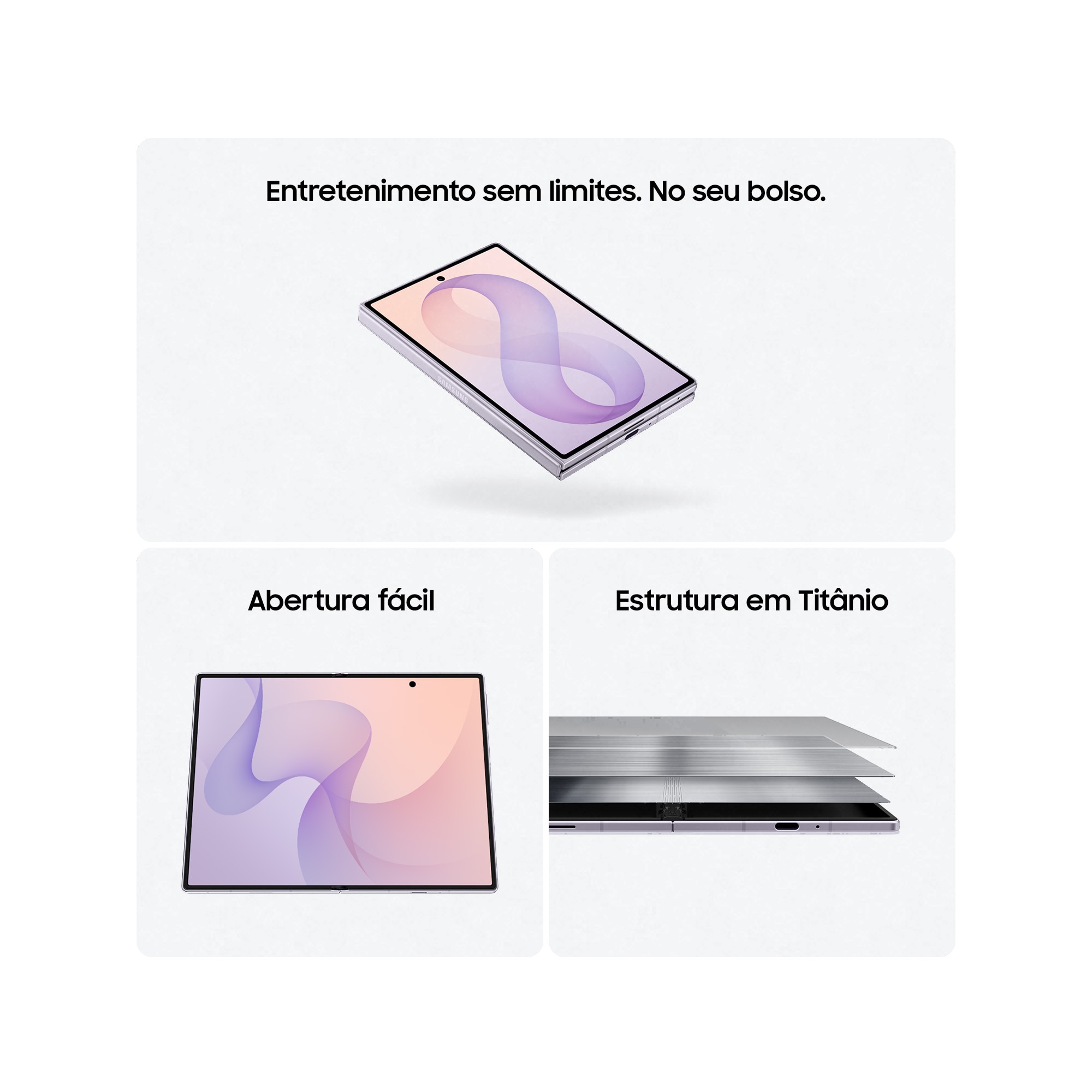 Smartphone Samsung Galaxy Z Fold8 Branco-4