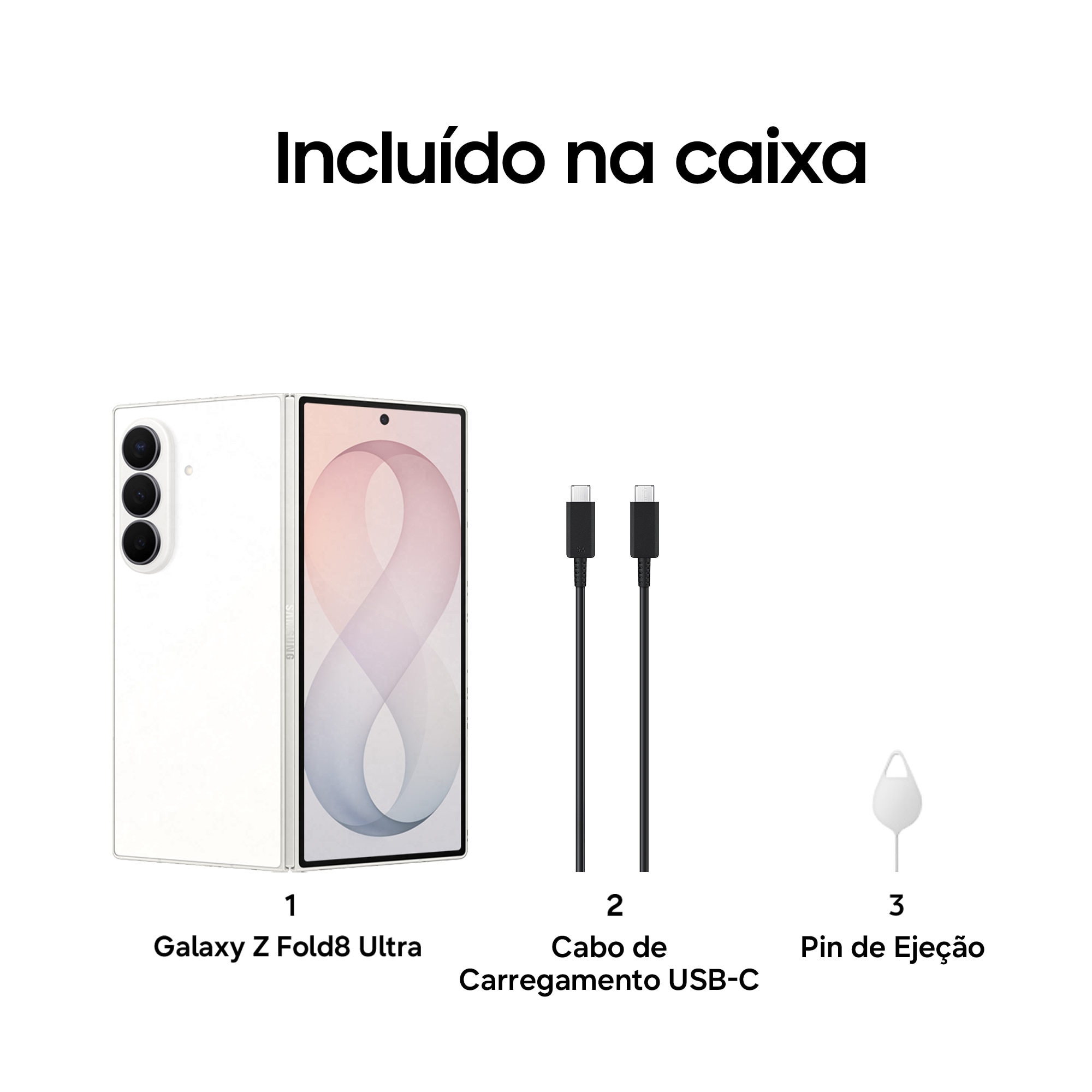 Smartphone Samsung Galaxy Z Fold8 Ultra Branco-6