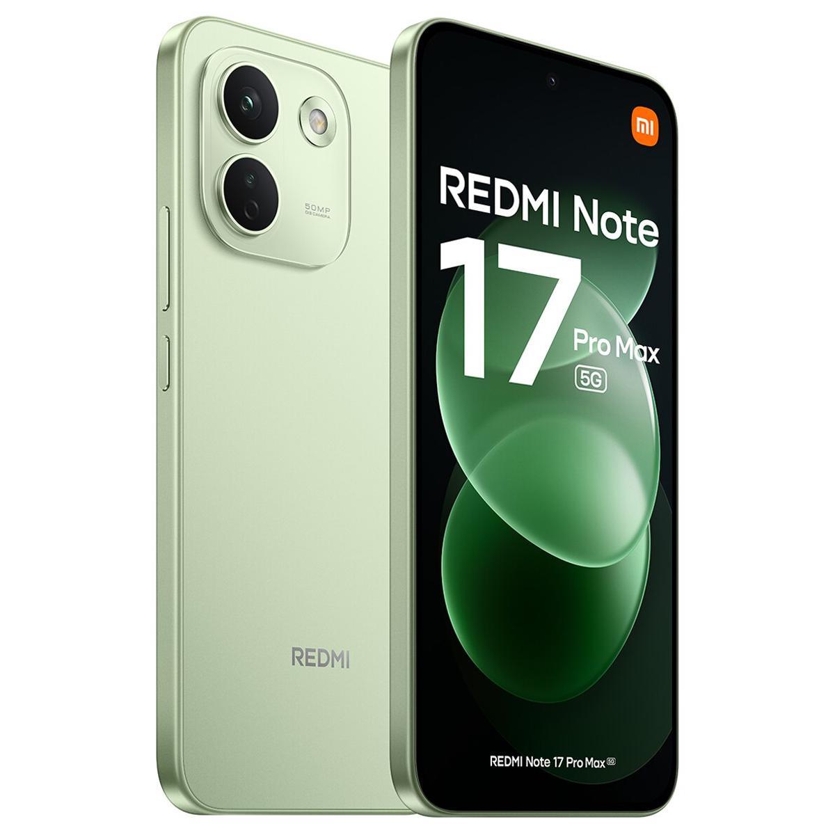 Smartphone Xiaomi Redmi Note 17 Pro Max 5G 6,83" Verde-4