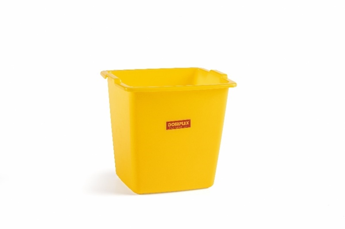 Imagem 0 de Cesto Vai-Vem 3,5L Domplex Fundo - Amarelo