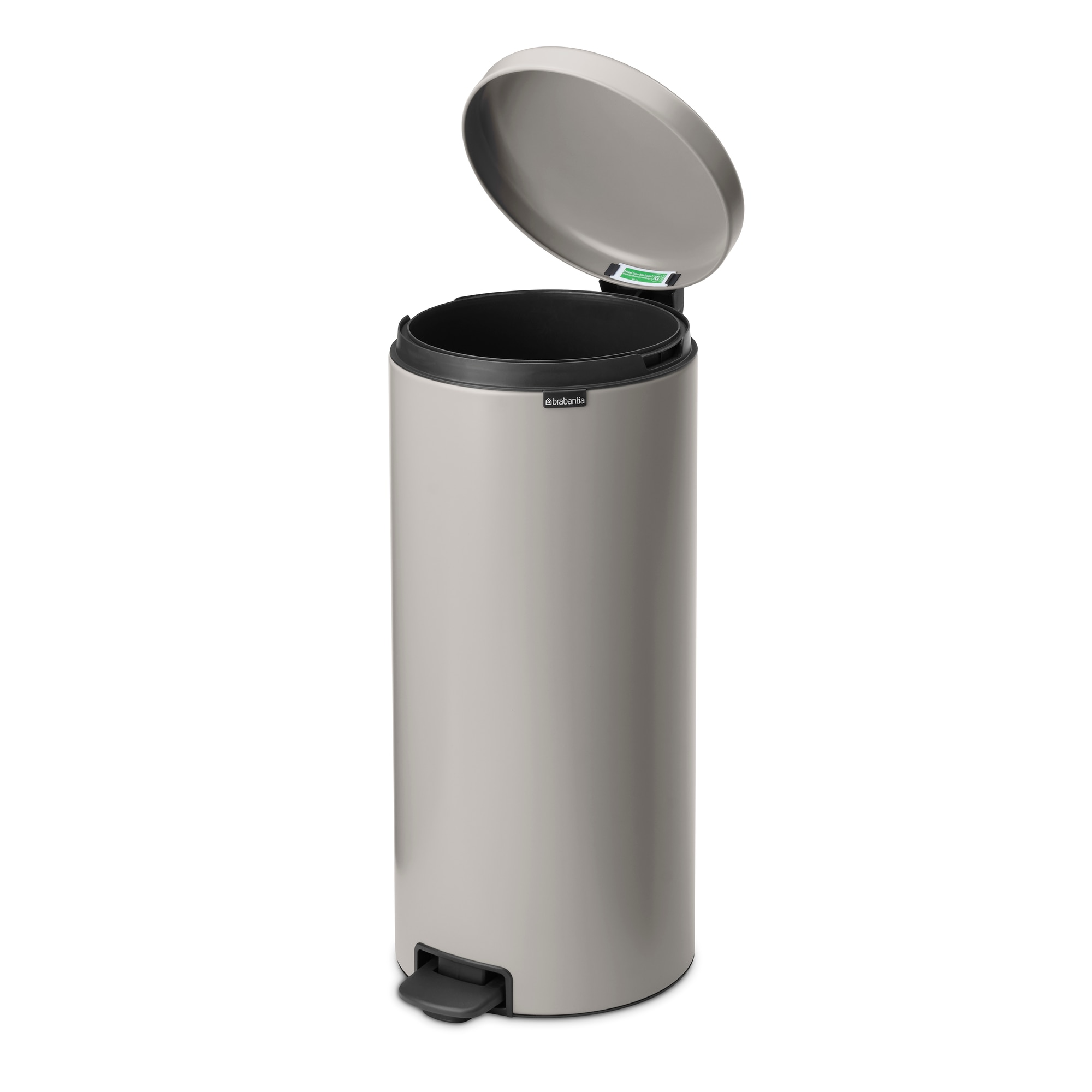 NewIcon Balde com Pedal, 30 L Cinzento-2