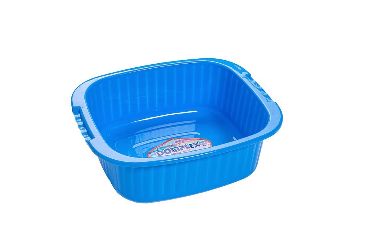 Bacia Retangular 5L Domplex - Azul Azul-1