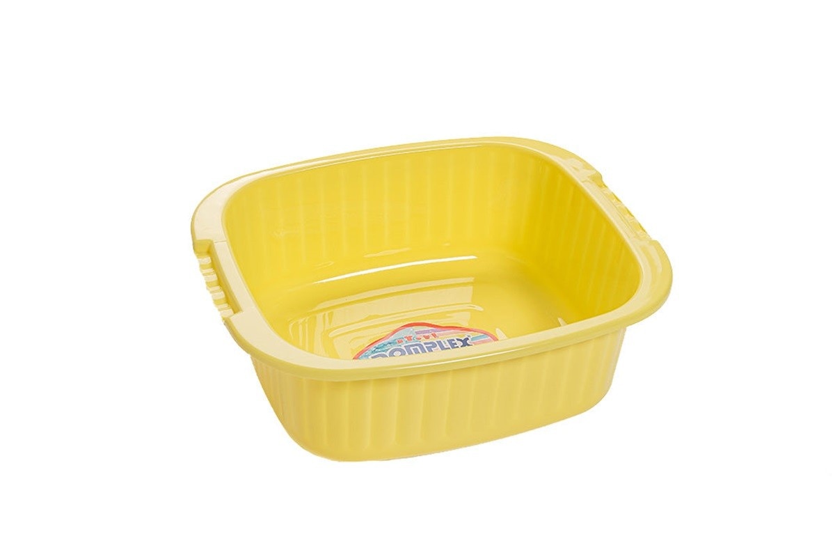 Balde Retangular - 5 L Amarelo-1