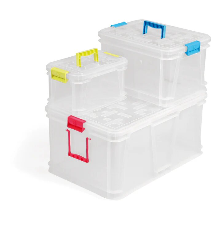 Caixa Multiusos Pequena Vermelho-2