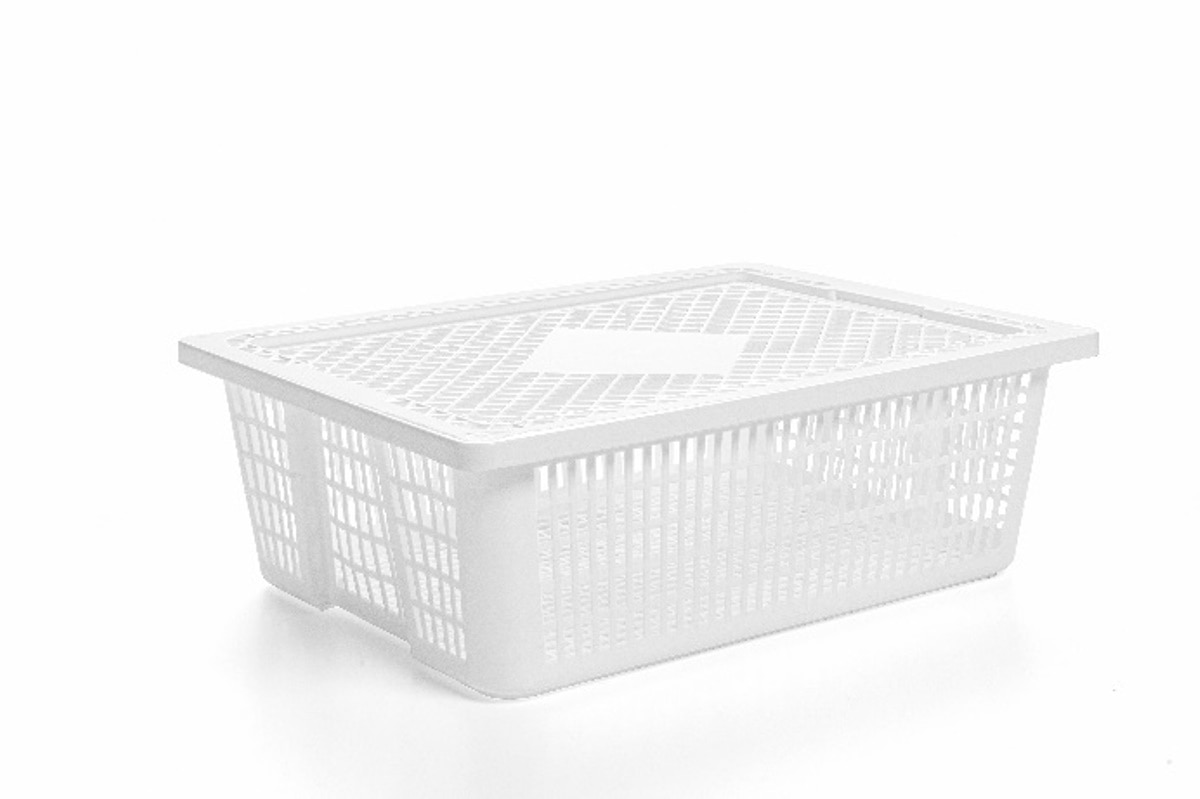 Cesto Sol IV com Tampa Domplex Branco-1