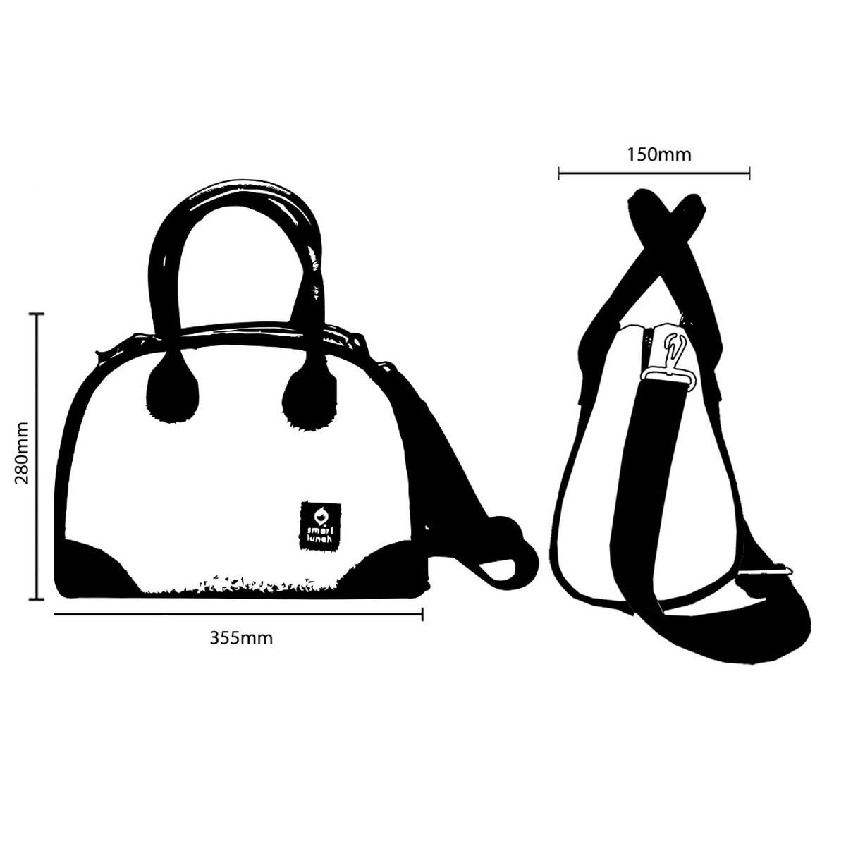 Mala Térmica Eve Shoulder Preto-2