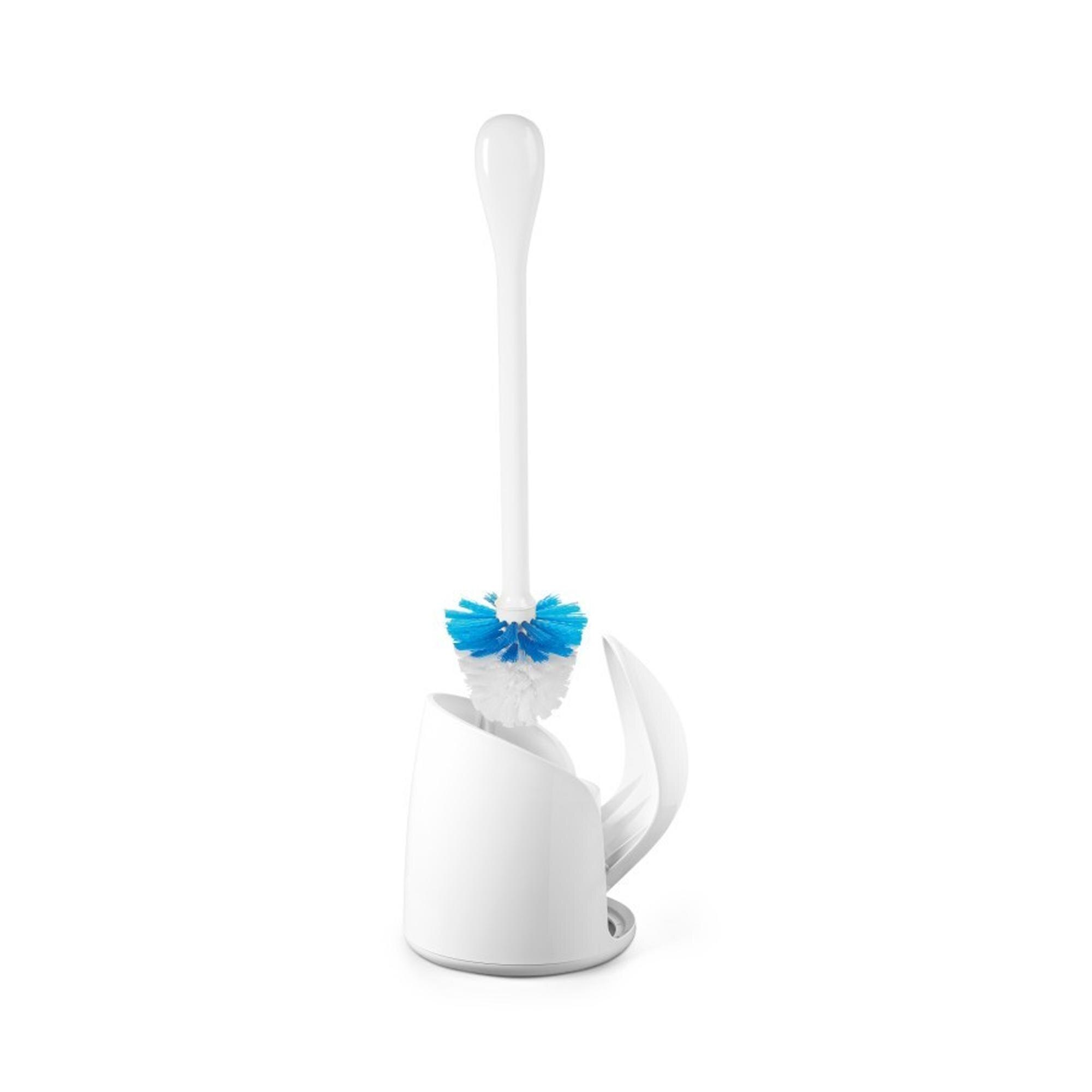 Piaçaba de Casa de Banho com Suporte Branco 2
