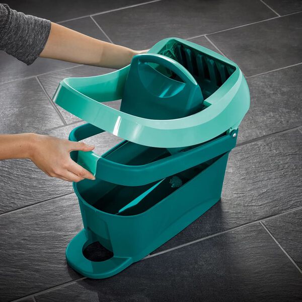 Conjunto de Esfregona Profi com Carro Verde XL 5