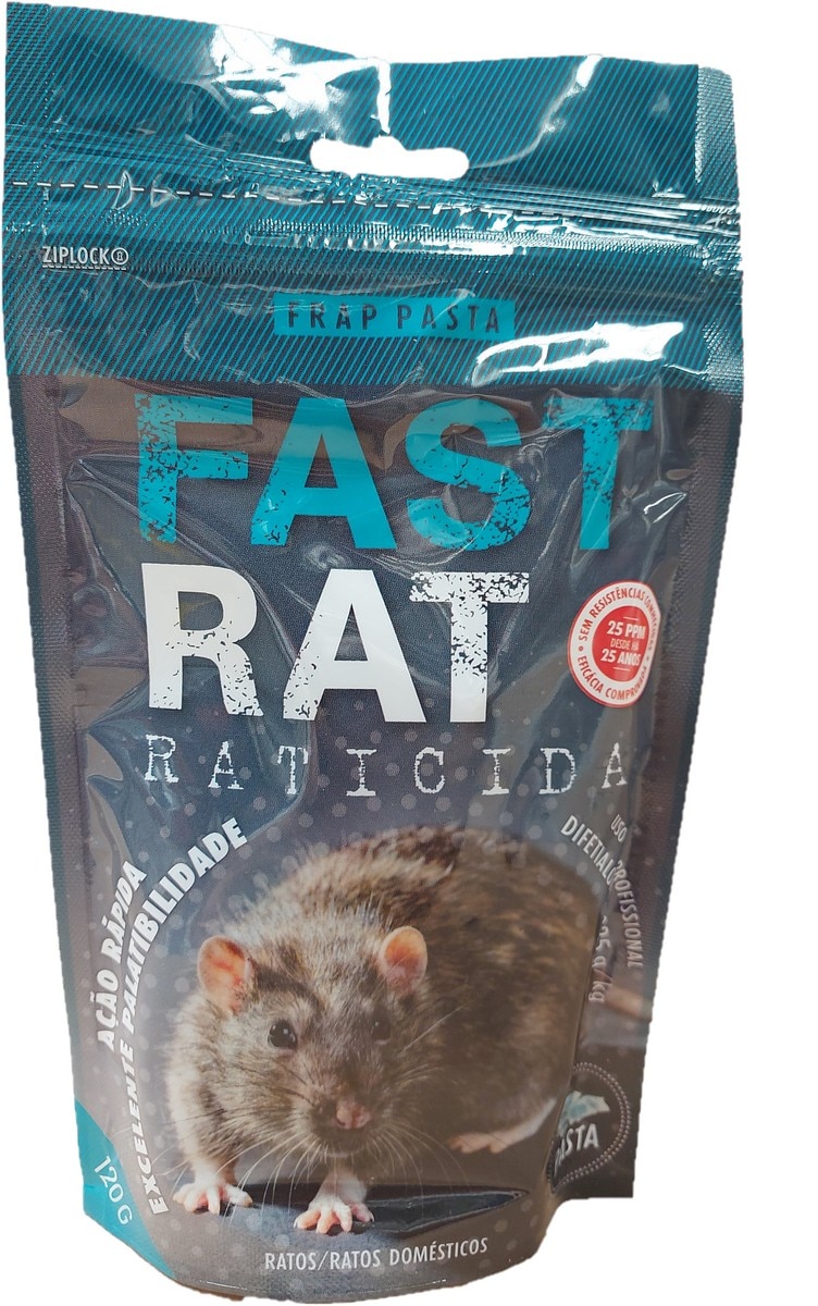 Imagem 0 de Raticida Frap Pasta em Saqueta - 120 gr