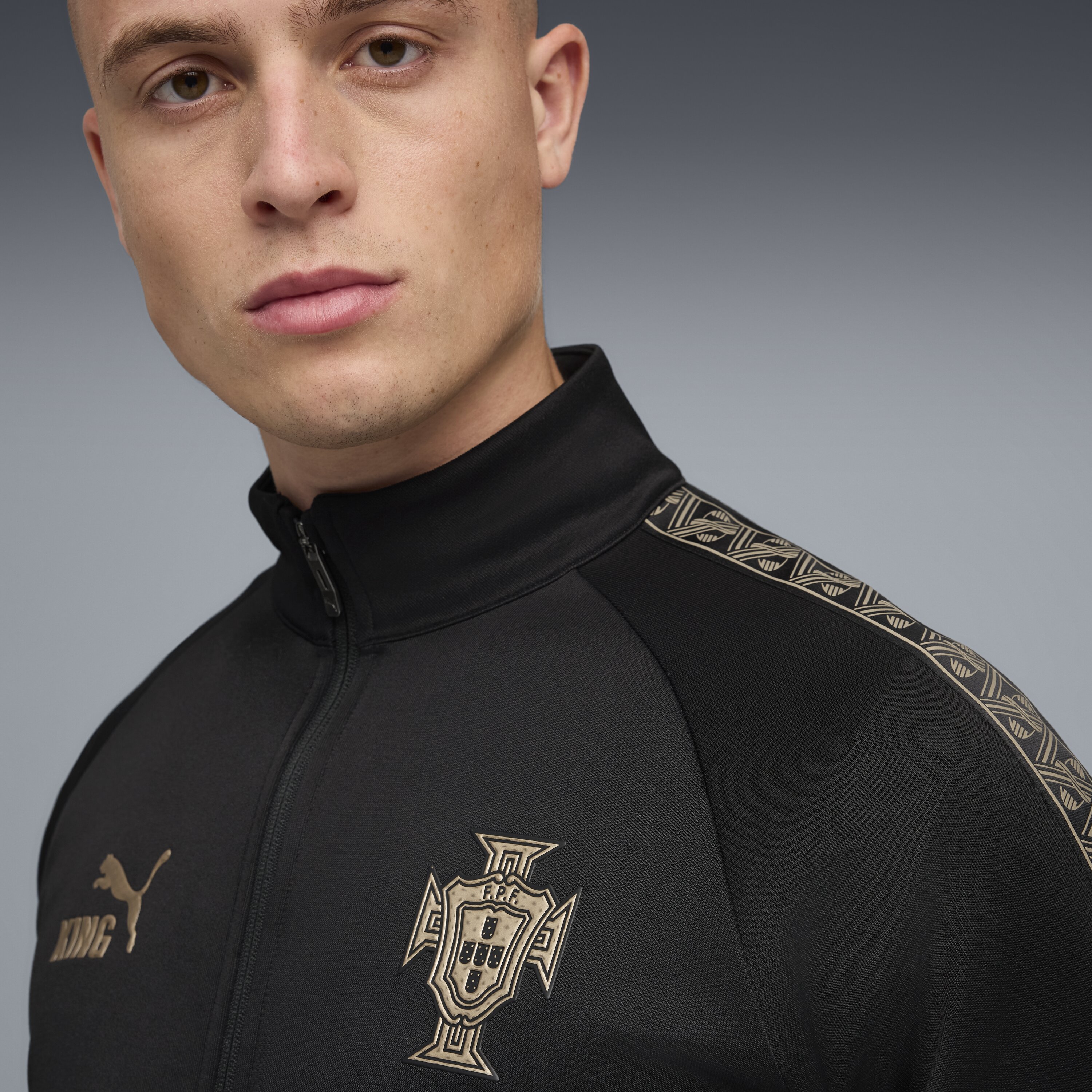 Casaco FPF SE King Anthem Jacket Preto-4