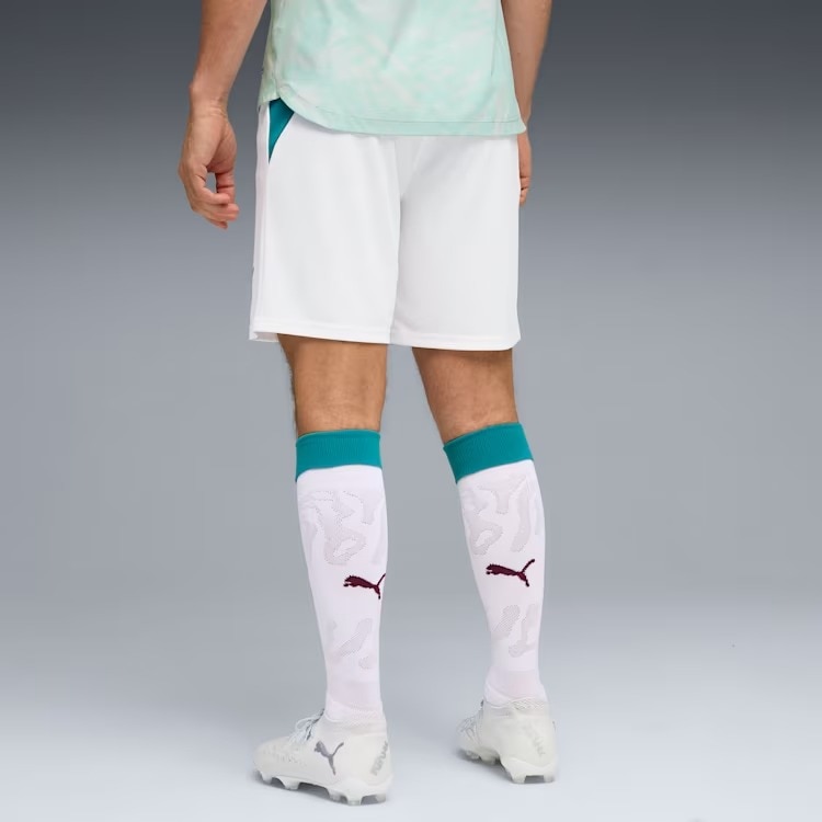 Calções 2.º Equipamento Portugal Puma Branco-2