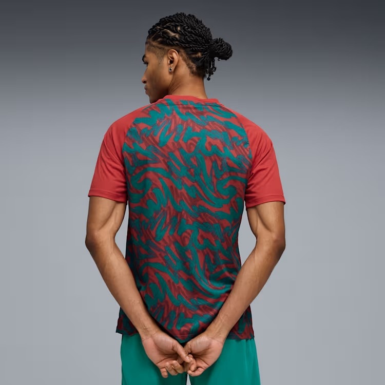 T-shirt Pré-Jogo Portugal Puma Vermelho-2