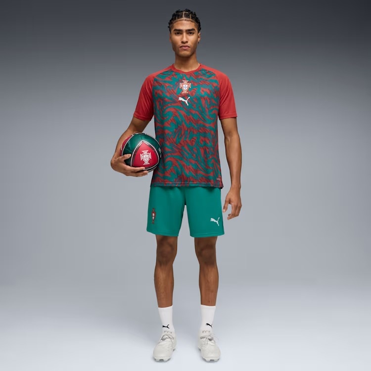 T-shirt Pré-Jogo Portugal Puma Vermelho-3