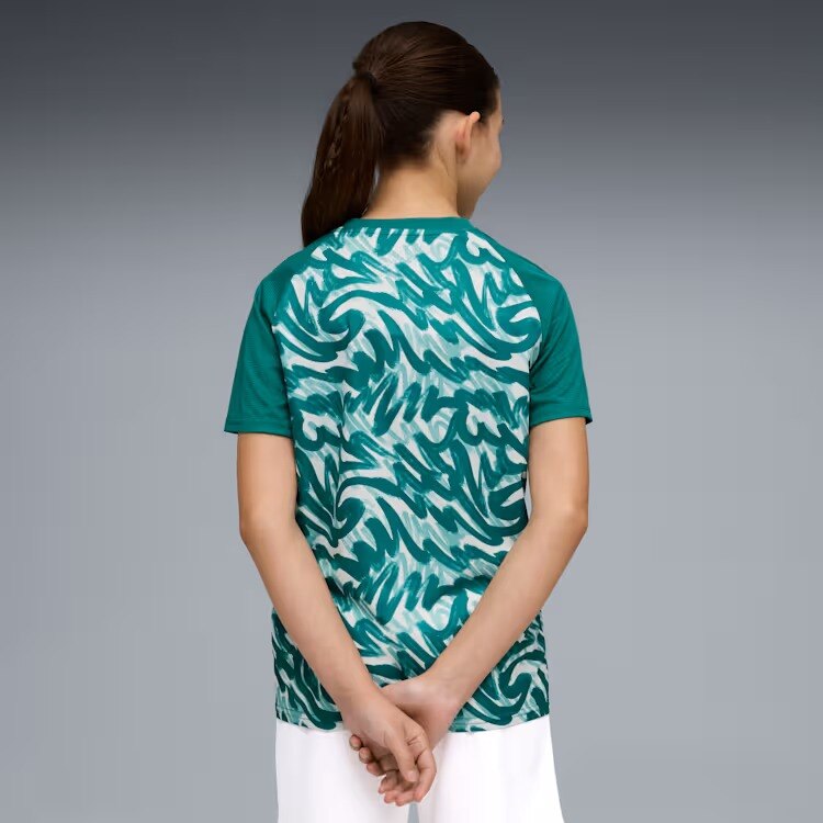 T-shirt Réplica de Futebol de Infantil FPF Warm Up Jr Verde-2