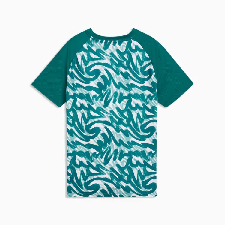 T-shirt Réplica de Futebol de Infantil FPF Warm Up Jr Verde-6