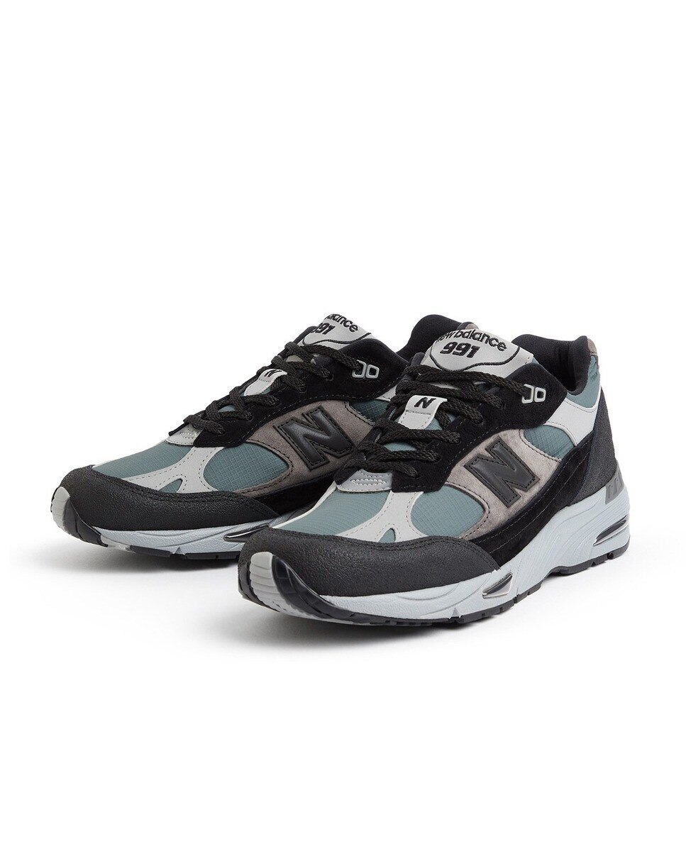 Sapatilhas Casual 991v1 Made in UK Preto-2