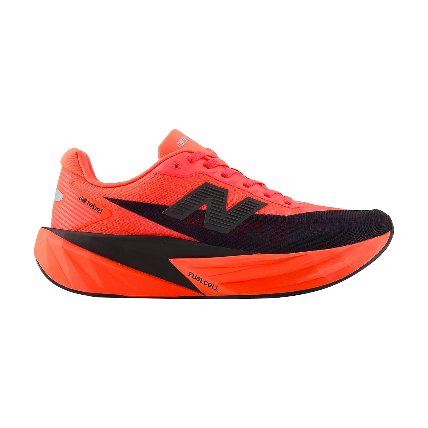 Sapatilhas de Running de Homem Rebel v5 Rosa flúor-1