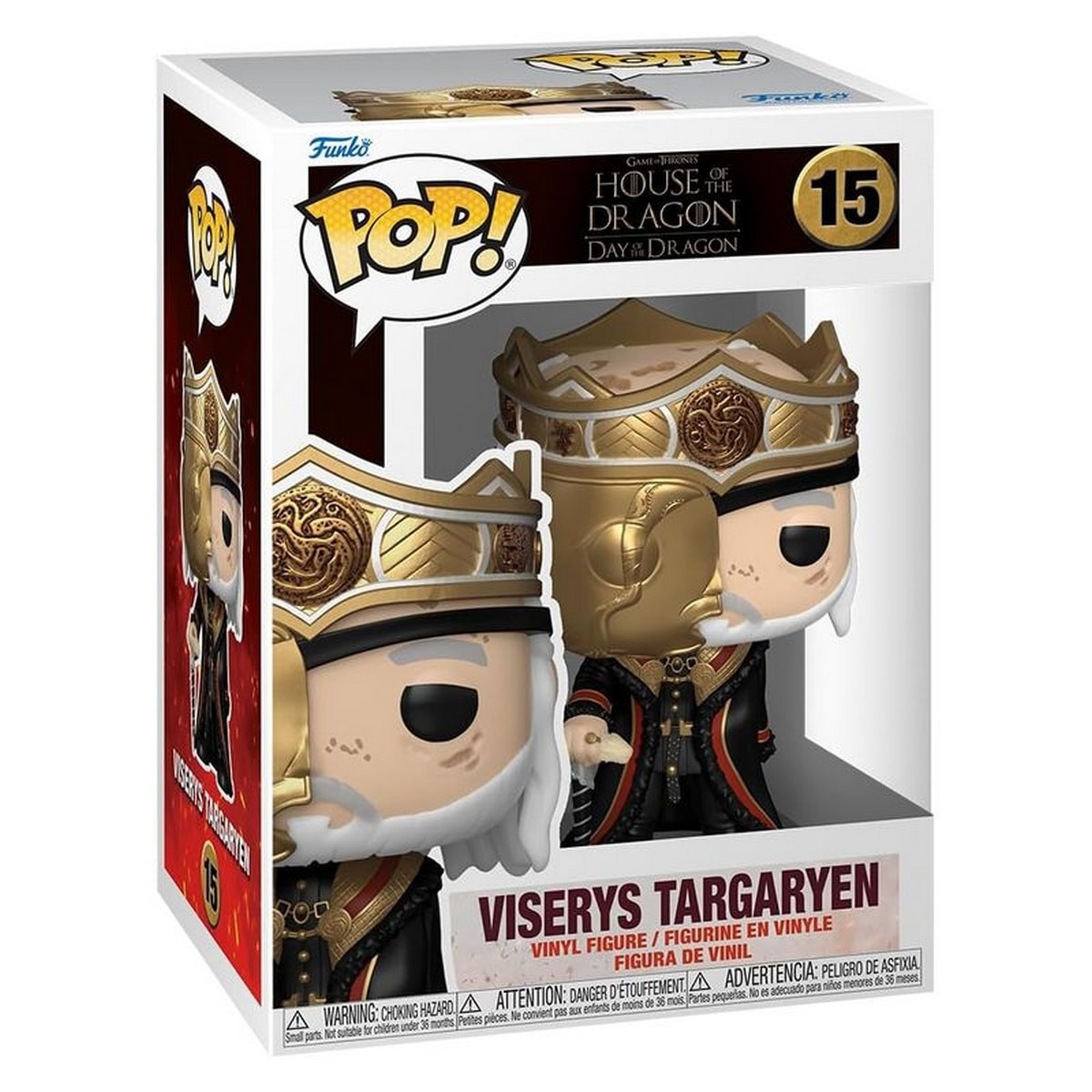 Funko Pop Masked Viserys House of the Dragon Figure Game of Thrones 2