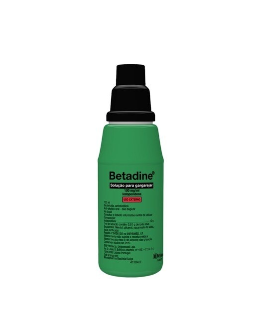 Imagem 0 de Betadine 100mg/ml Solução para Gargarejar