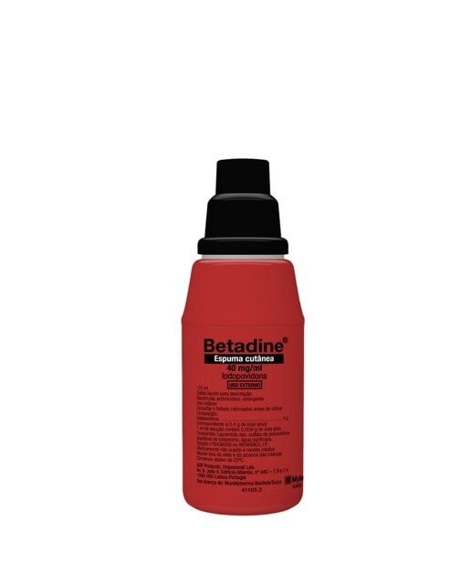 Imagem 0 de Betadine 40 mg/ml Espuma Cutânea