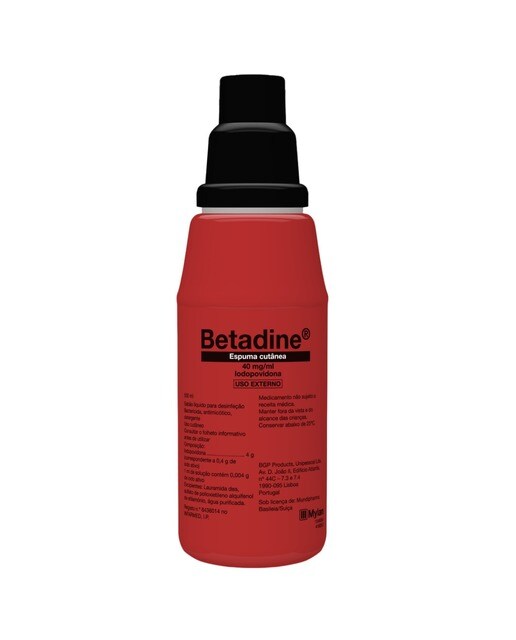Imagem 0 de Betadine 40 mg/ml Espuma Cutânea