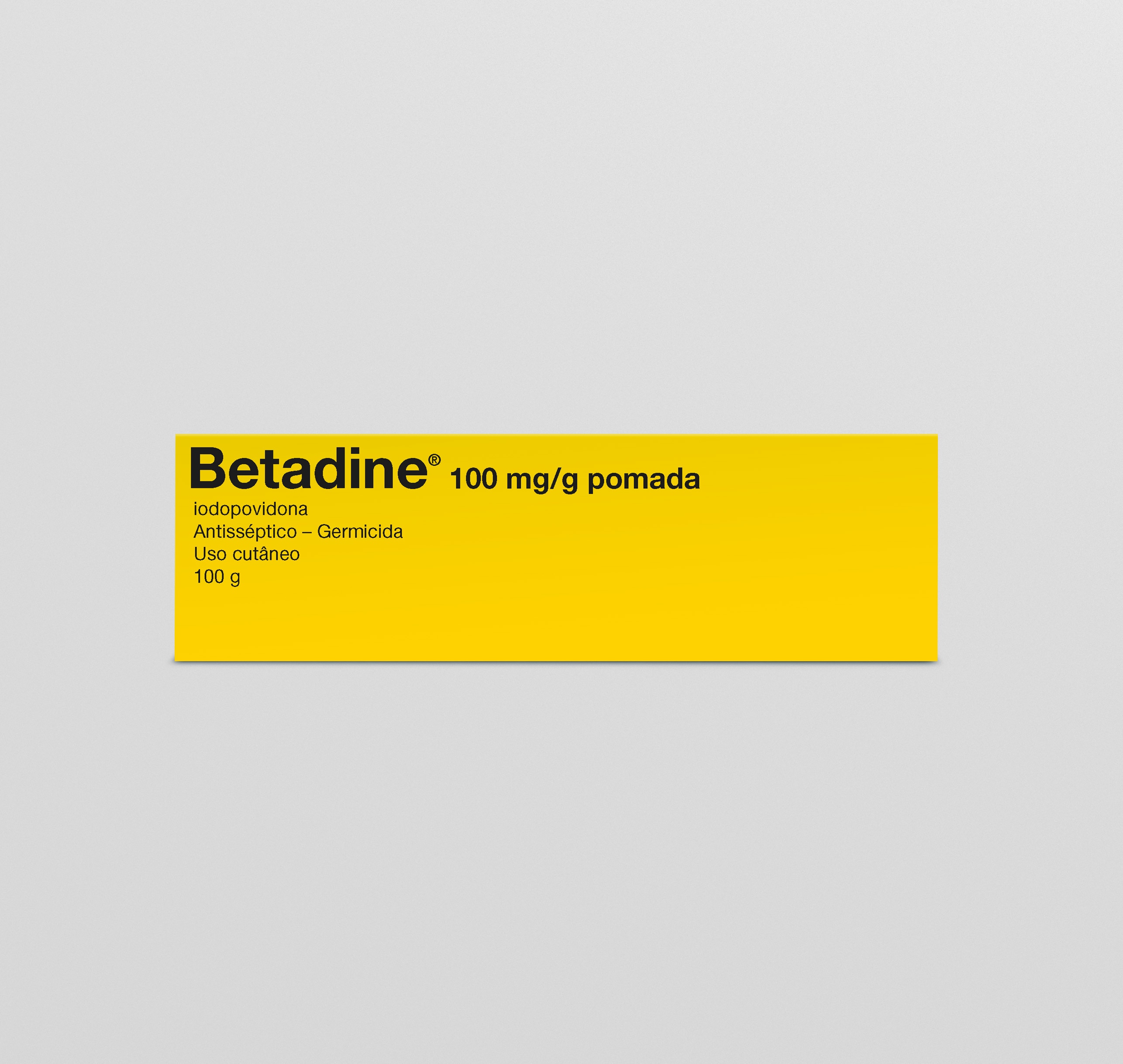 Imagem 0 de Betadine 100 mg/g Pomada