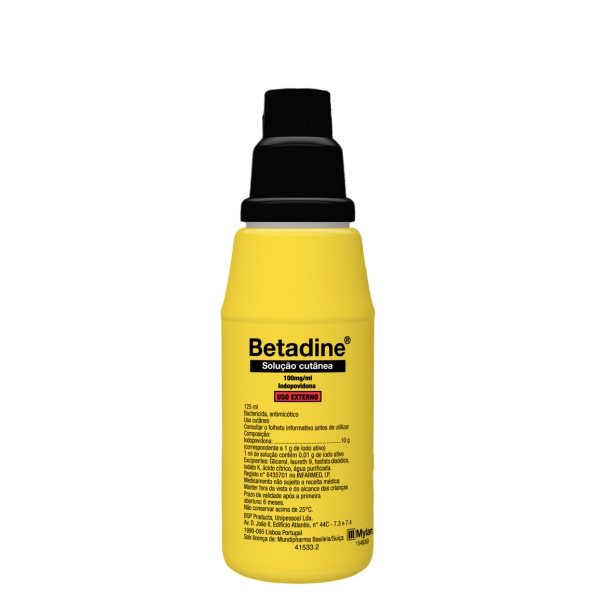 Imagem 0 de Betadine 100 mg/ml Solução Cutânea