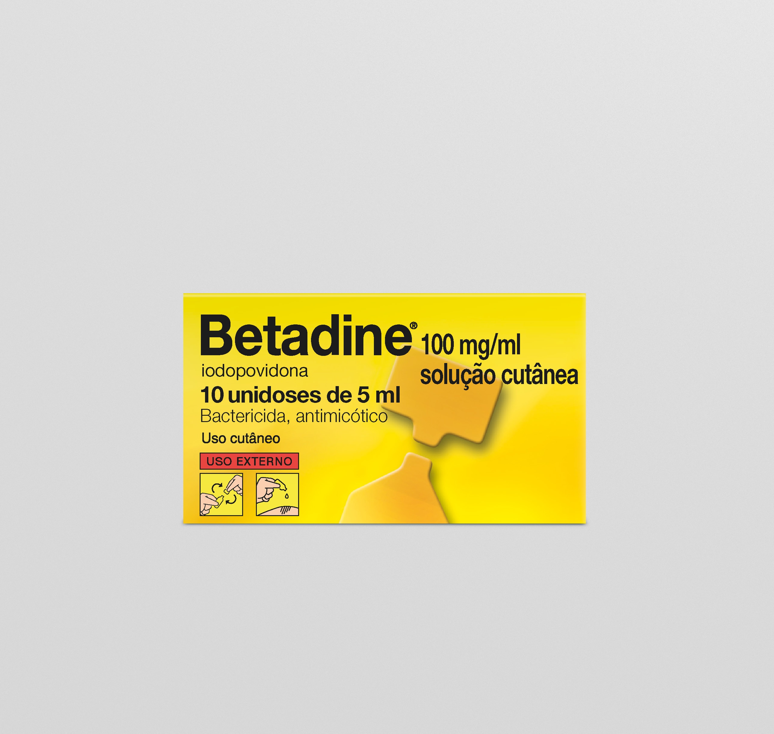 Imagem 0 de Betadine 100 mg/ml Solução Cutânea Unidoses